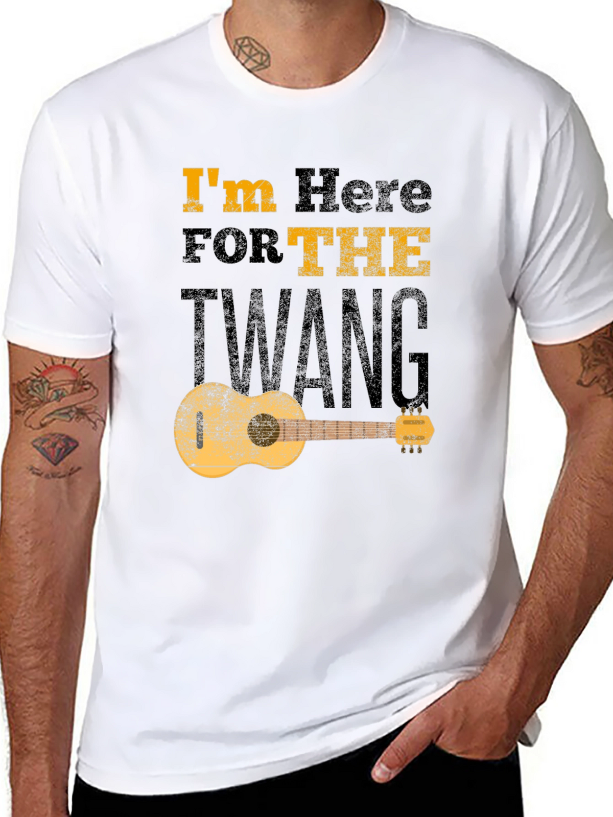 Im Here For The Twang Graphic Tee