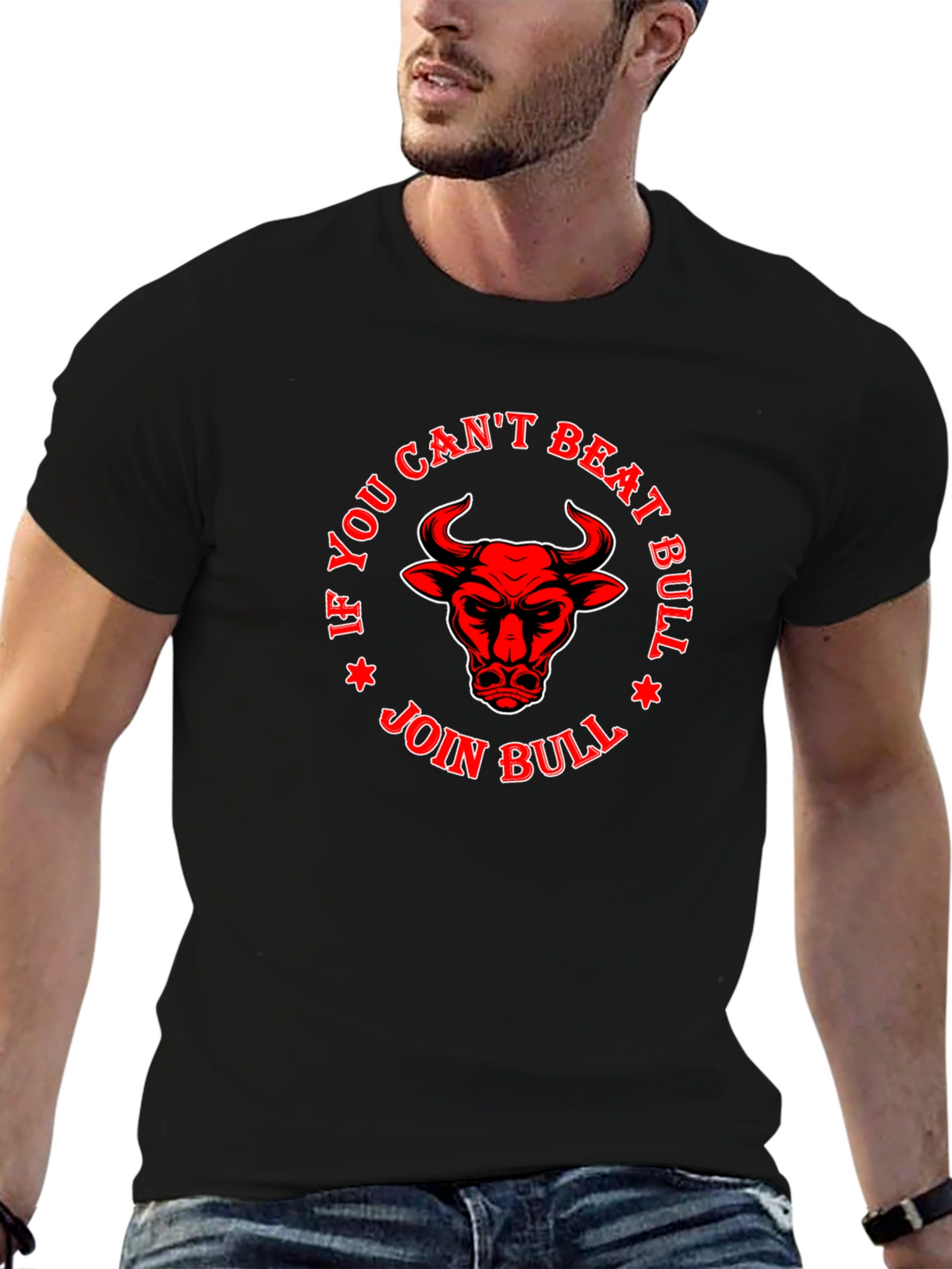 If You Cant Beat Bull Join Bull T-Shirt