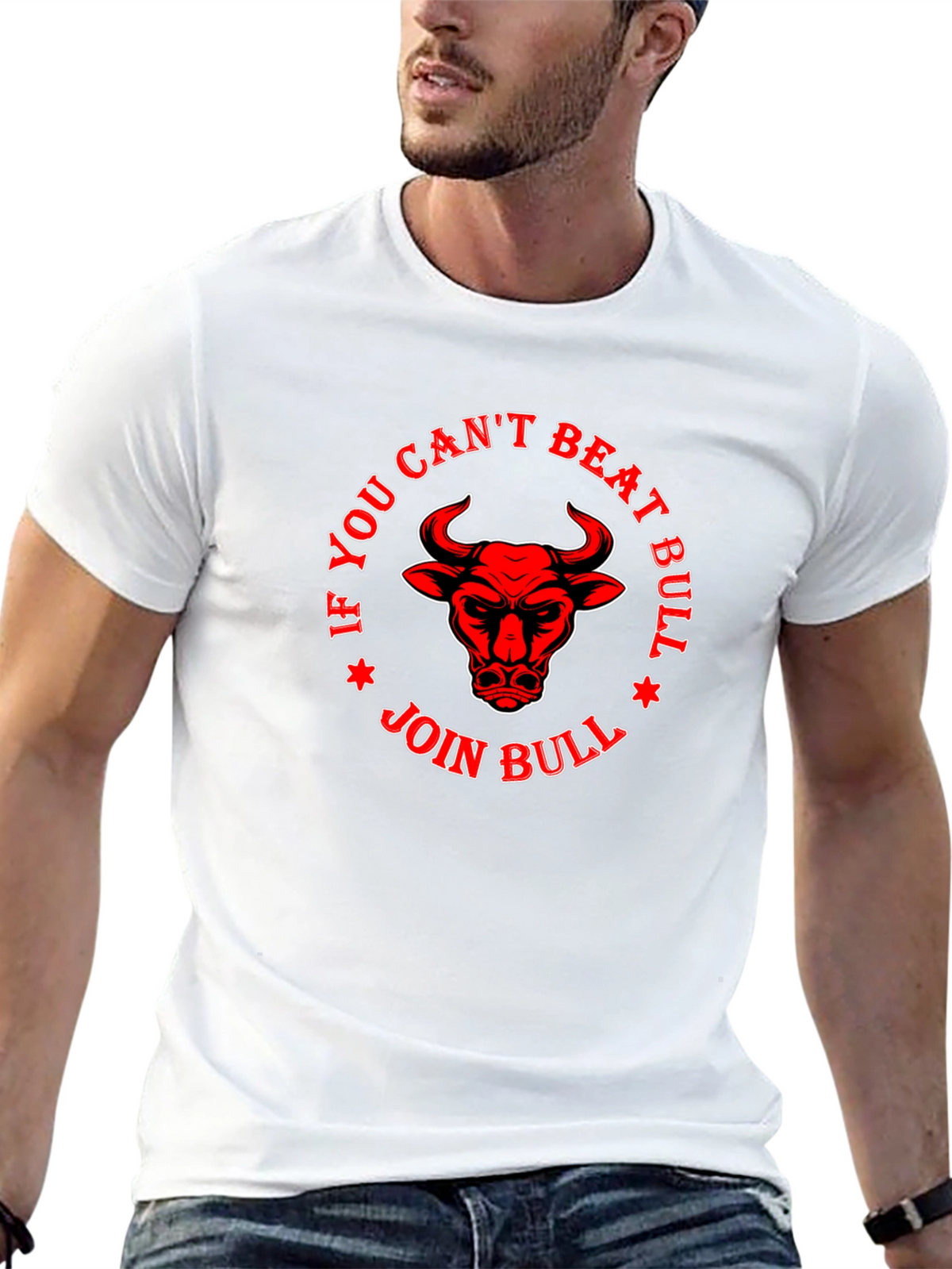 If You Cant Beat Bull Join Bull T-Shirt