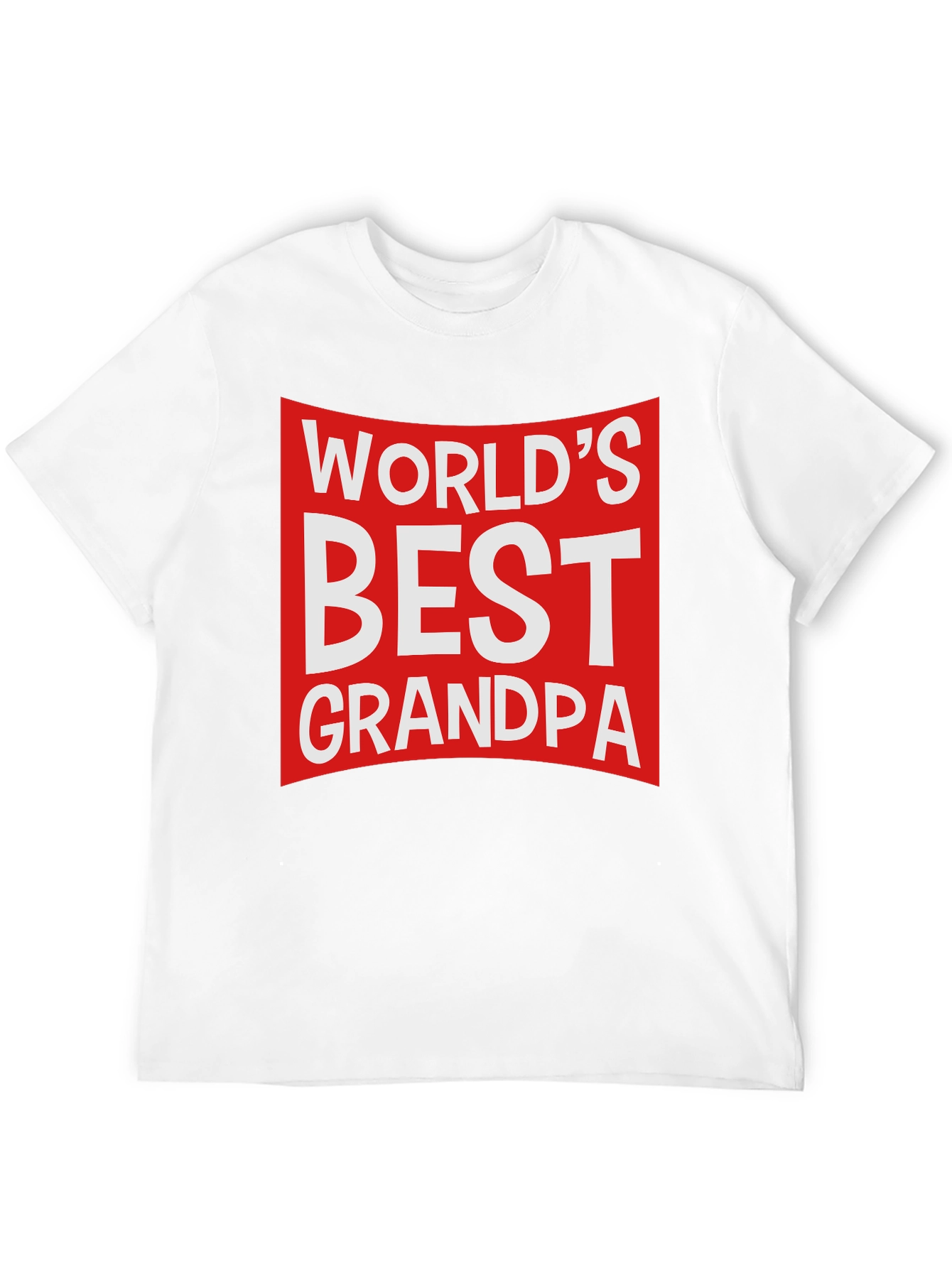 Worlds Best Grandpa T-Shirt - Black