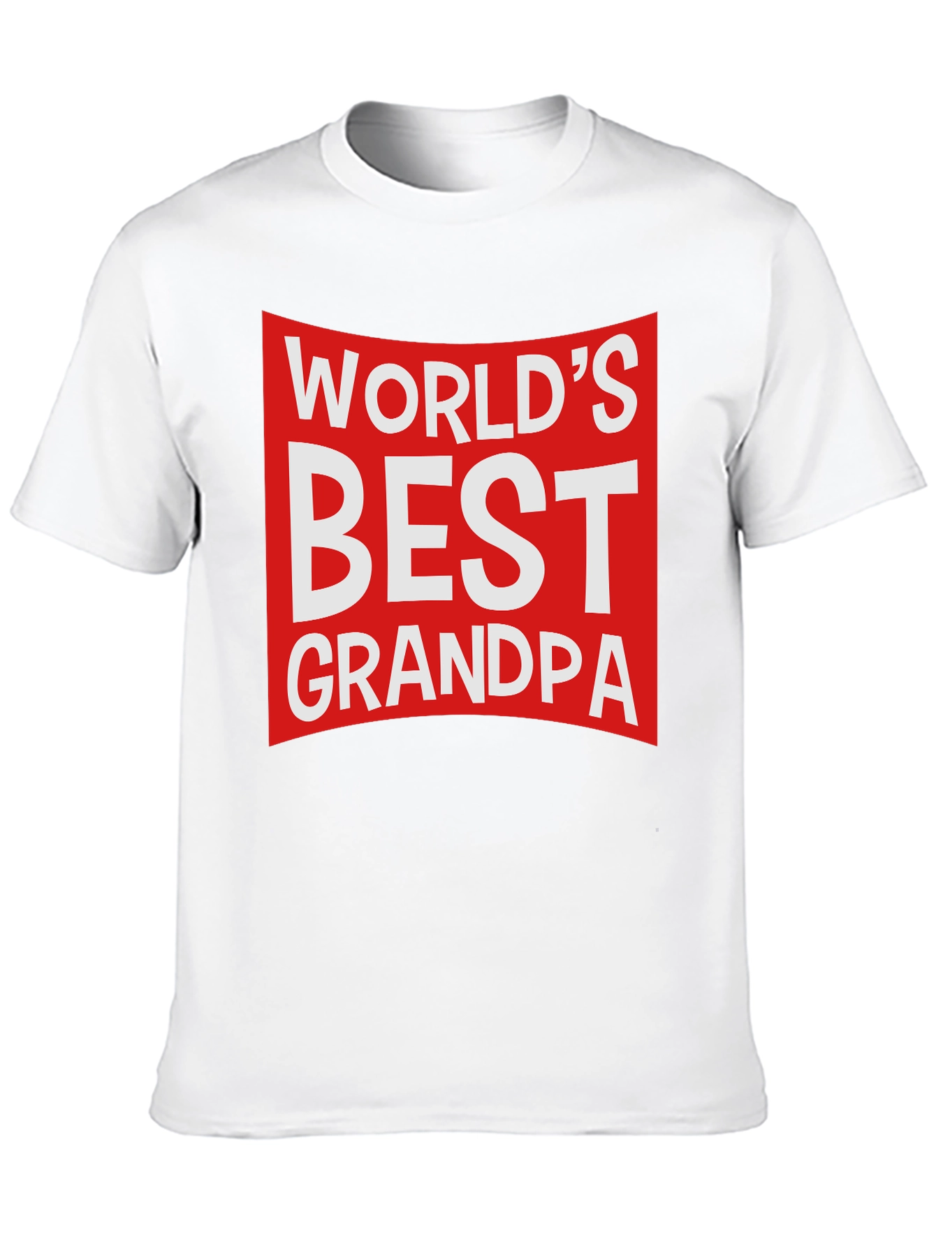 Worlds Best Grandpa T-Shirt - Black