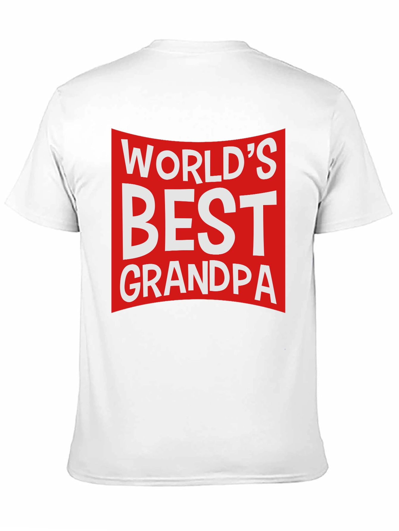 Worlds Best Grandpa T-Shirt - Black