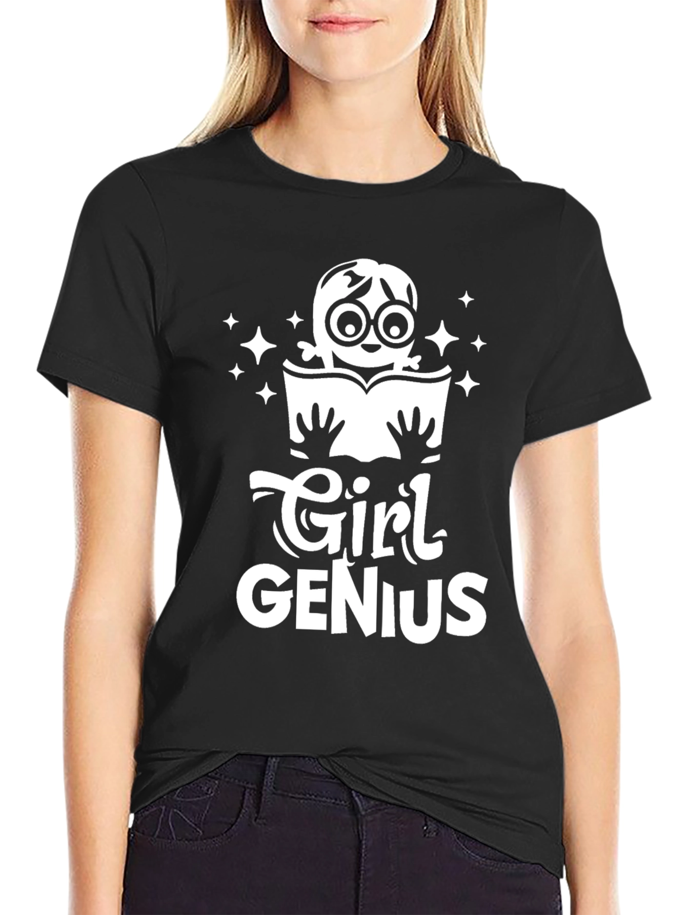 Girl Genius Graphic Tee - Smart & Stylish