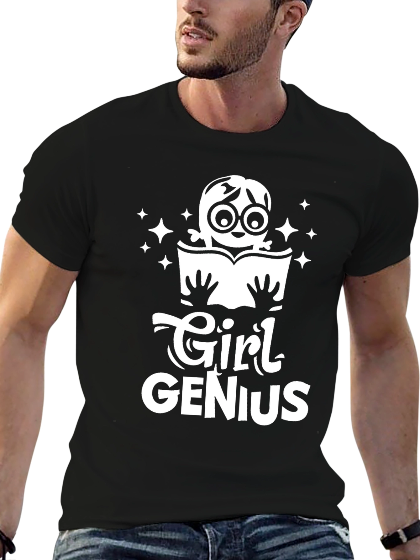 Girl Genius Graphic Tee - Smart & Stylish