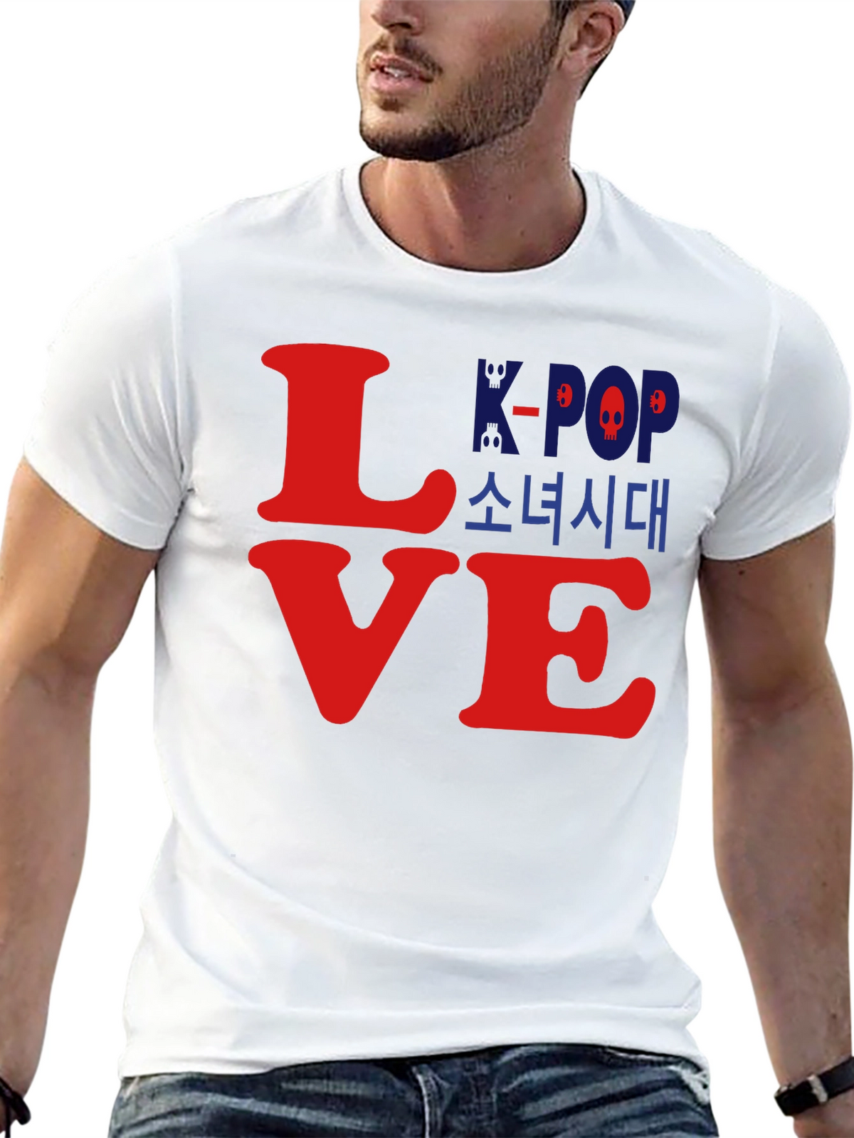 K-Pop Love T-Shirt - Unisex Black Graphic Tee