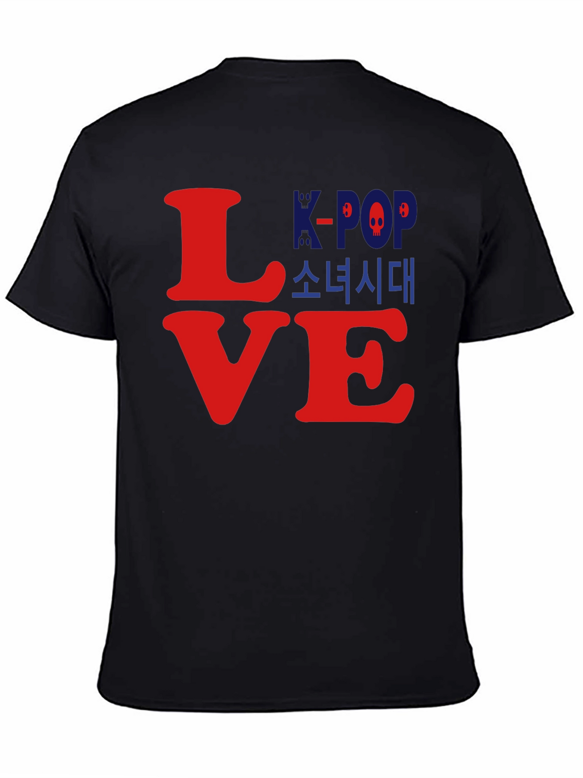 K-Pop Love T-Shirt - Unisex Black Graphic Tee