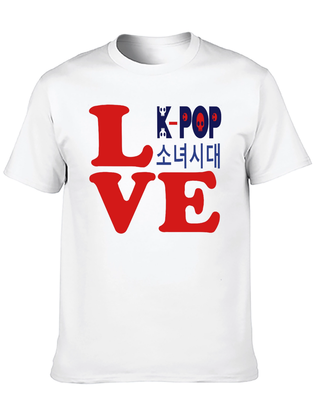 K-Pop Love T-Shirt - Unisex Black Graphic Tee