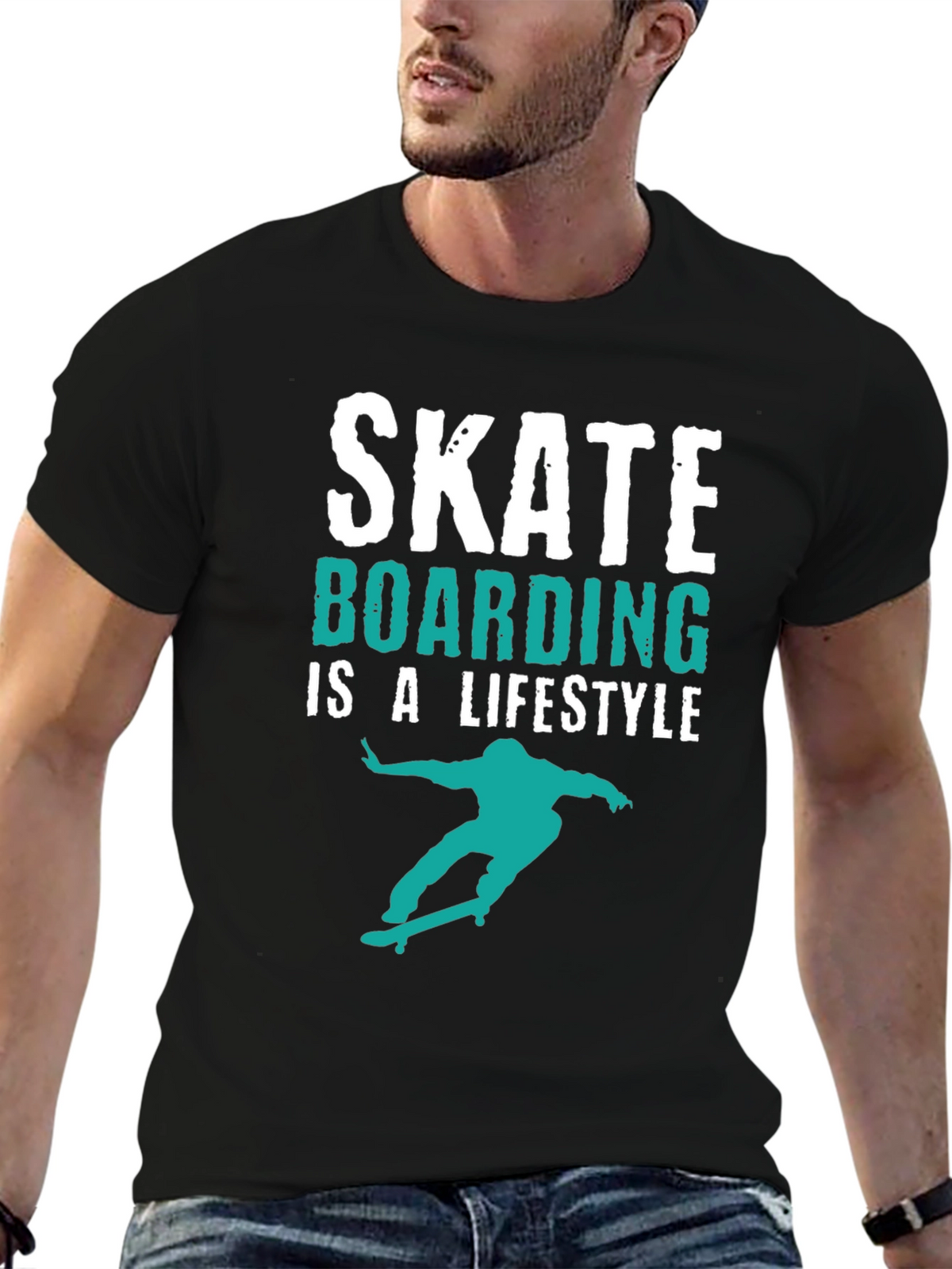 Skateboarding Lifestyle T-Shirt - Ride On!