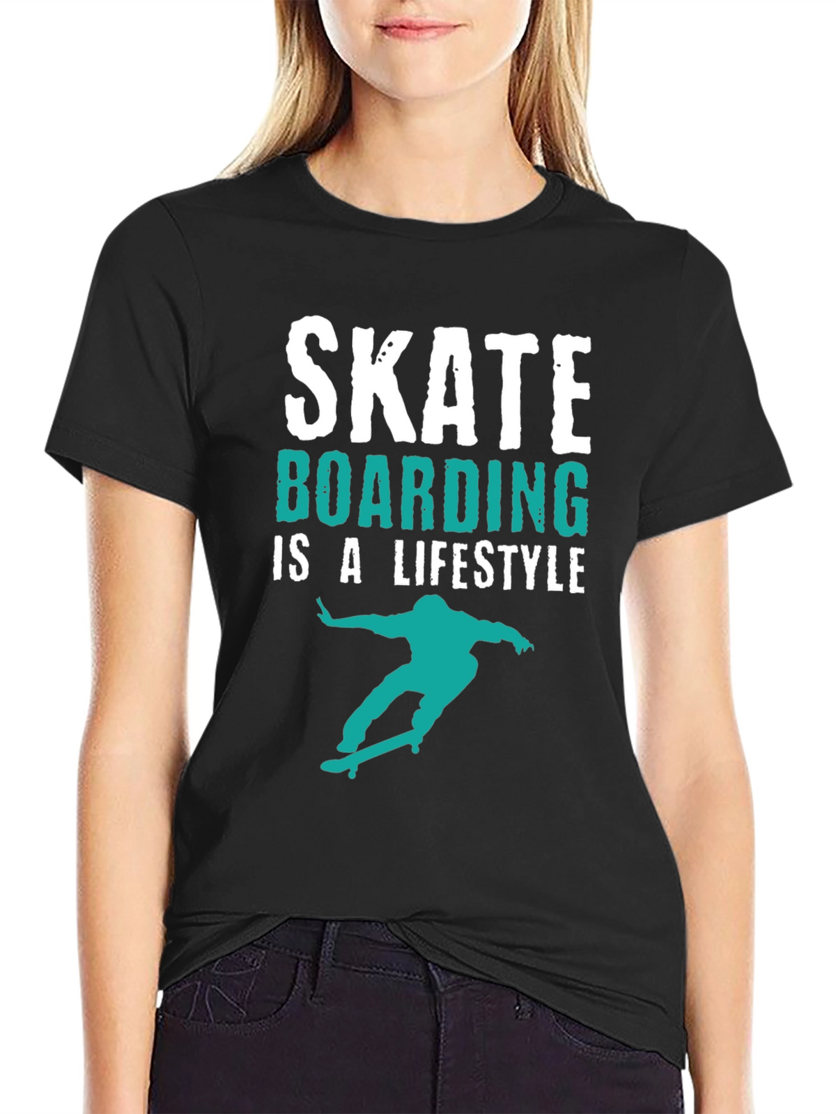 Skateboarding Lifestyle T-Shirt - Ride On!