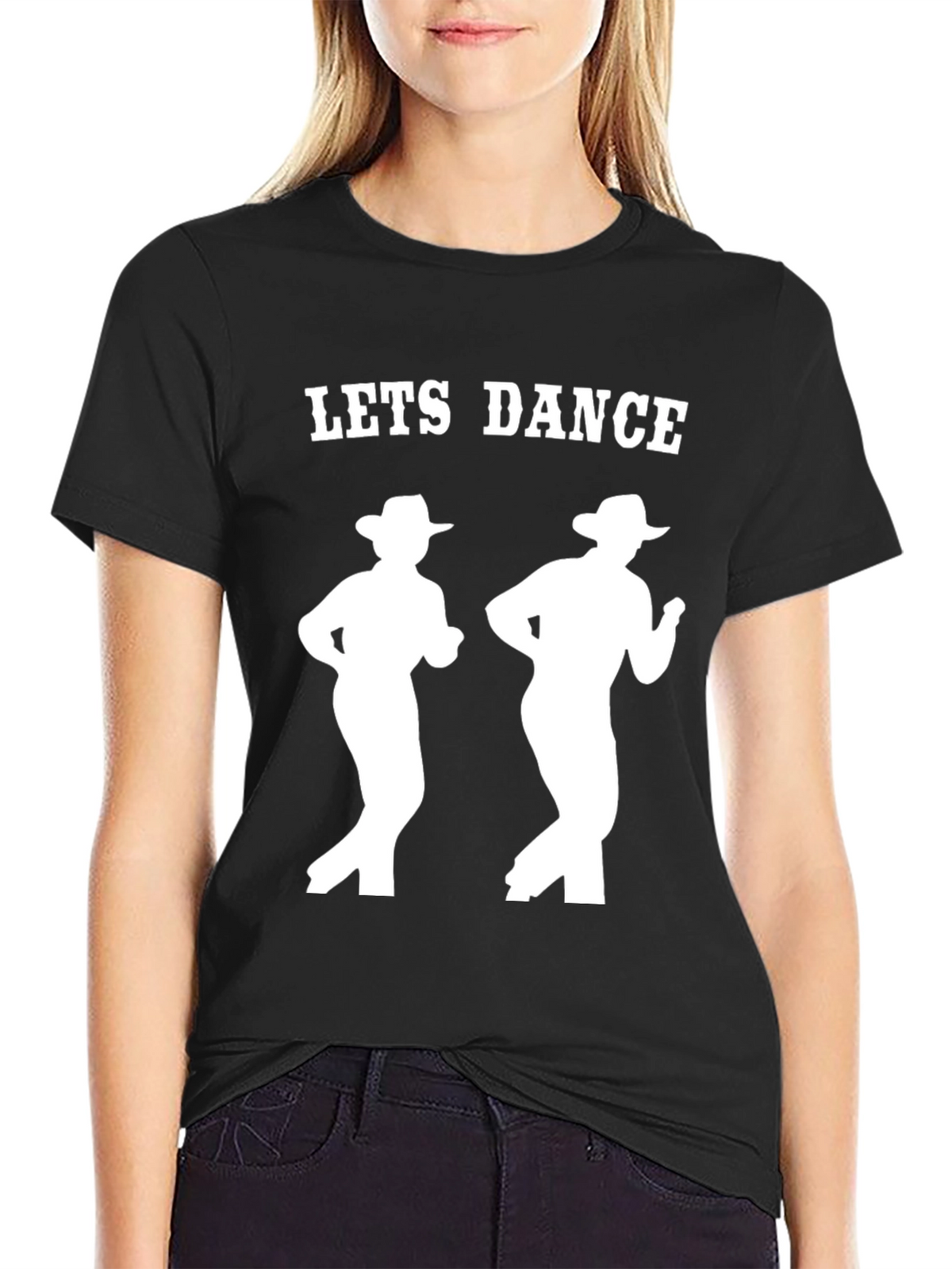 Lets Dance T-Shirt - Country Western Graphic Tee