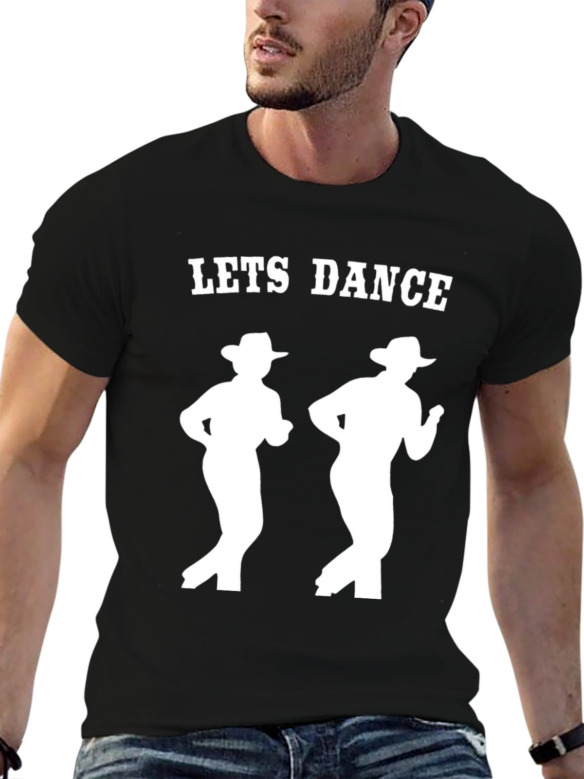 Lets Dance T-Shirt - Country Western Graphic Tee
