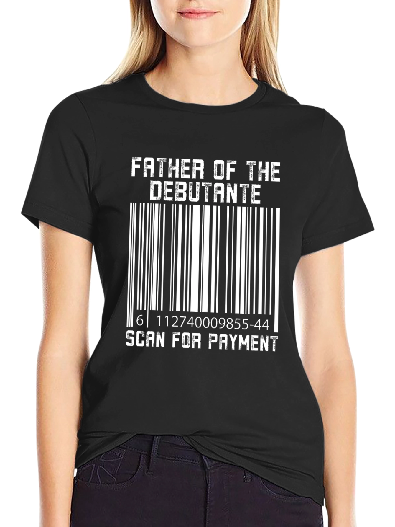 Father of the Debutante Scan for Payment T-Shirt