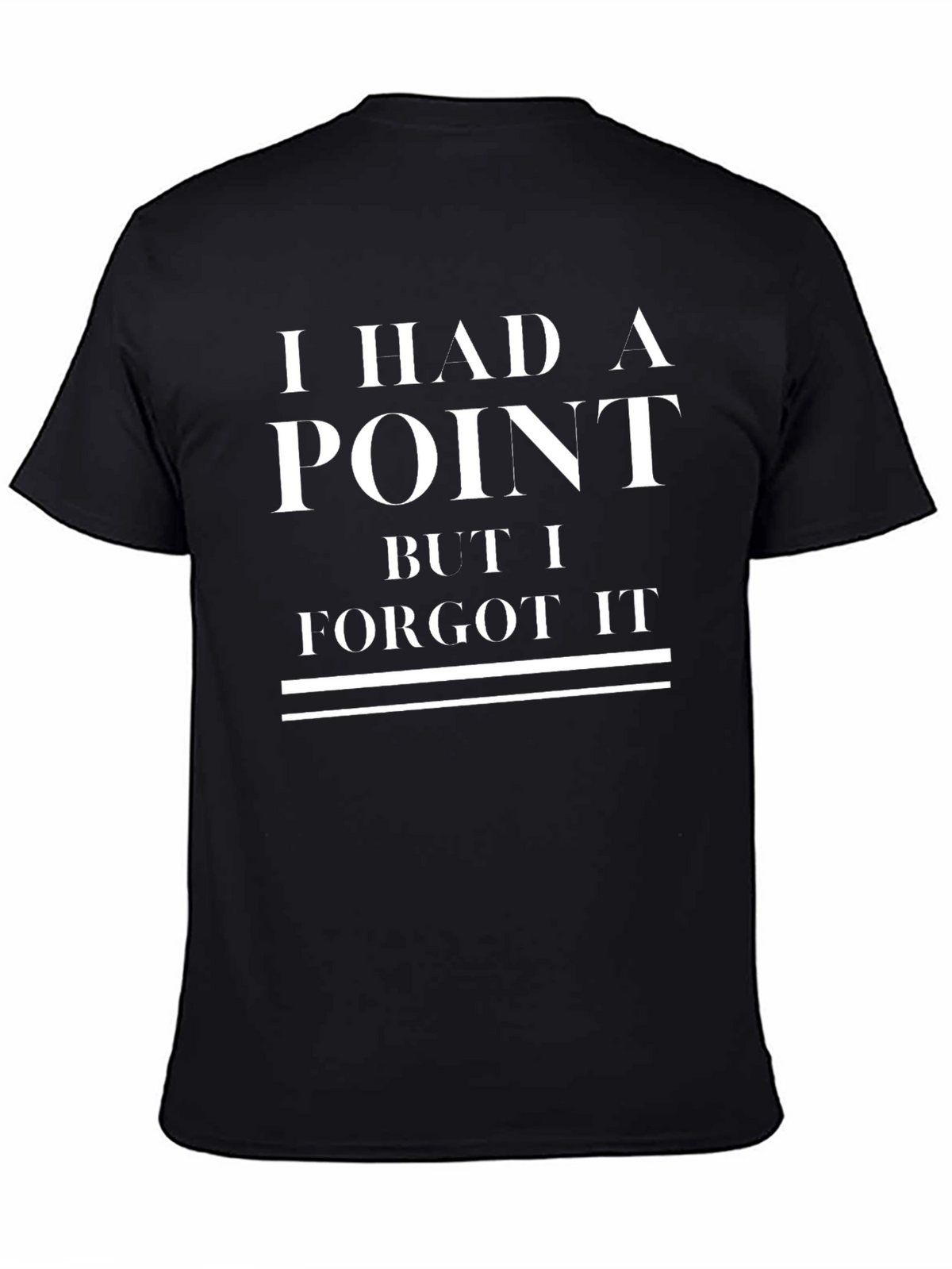 Funny Mens I Had A Point Graphic T-Shirt