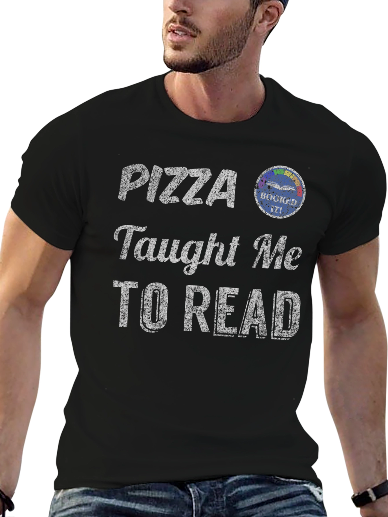 Pizza Taught Me to Read Graphic Tee