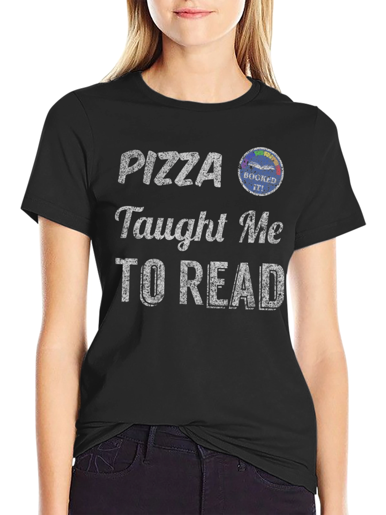 Pizza Taught Me to Read Graphic Tee