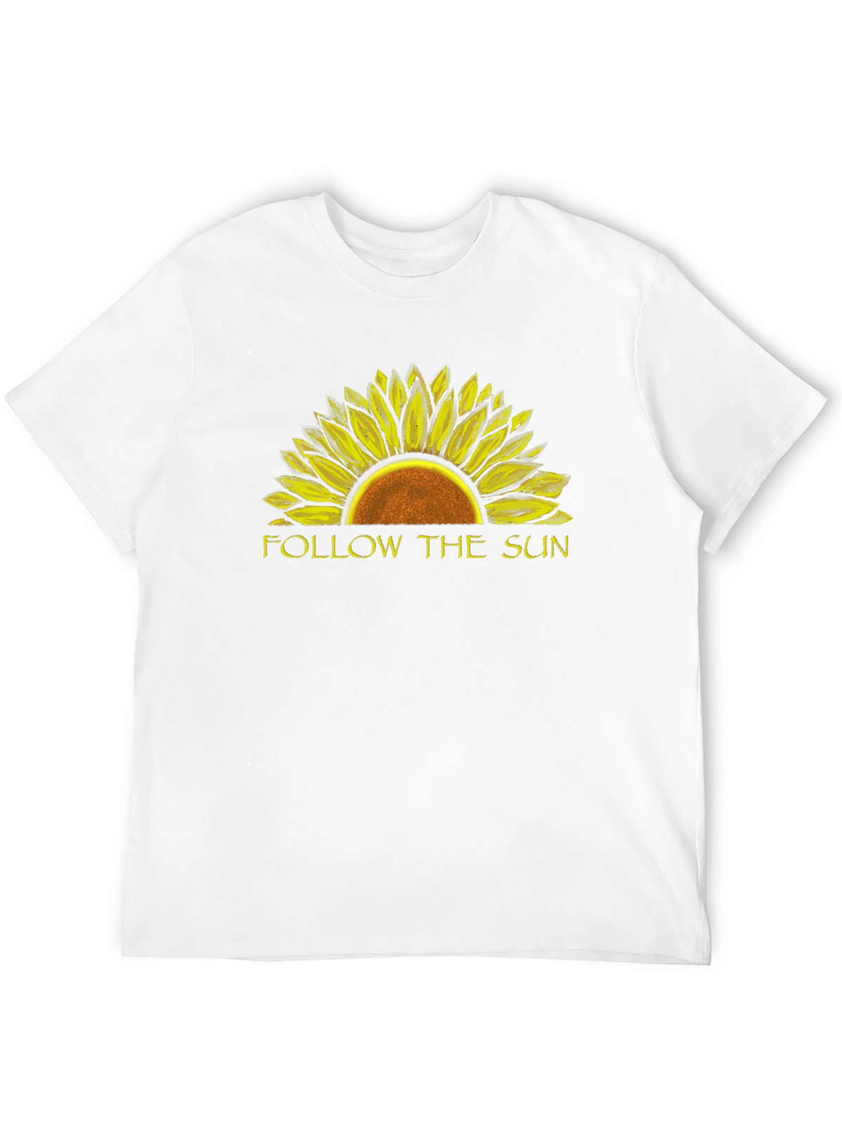 Follow The Sun Sunflower Graphic T-Shirt