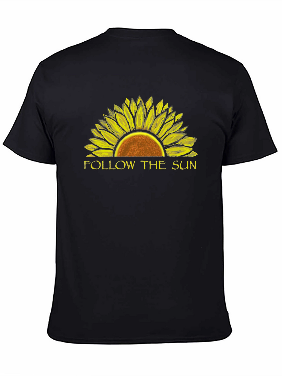 Follow The Sun Sunflower Graphic T-Shirt