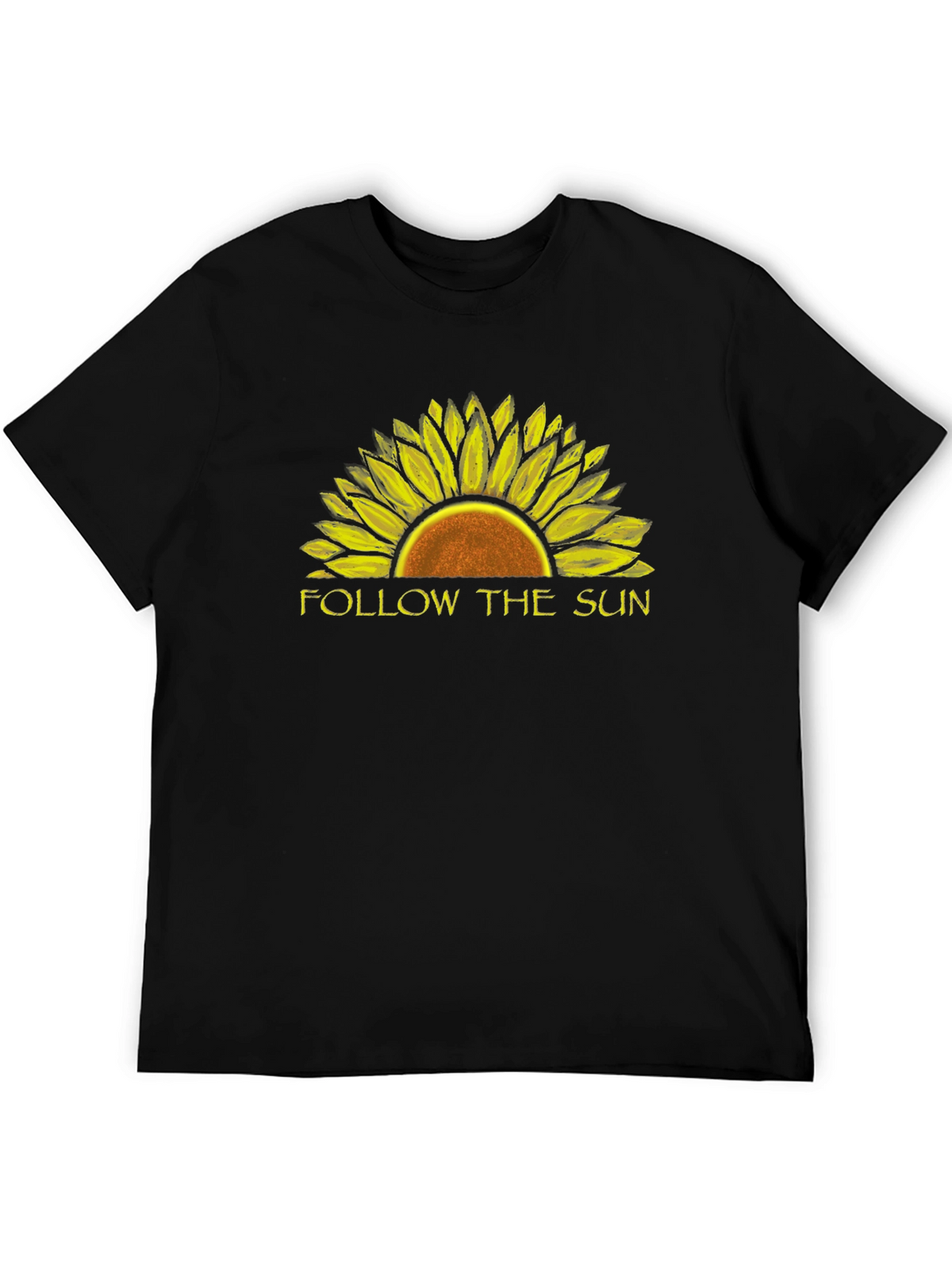 Follow The Sun Sunflower Graphic T-Shirt