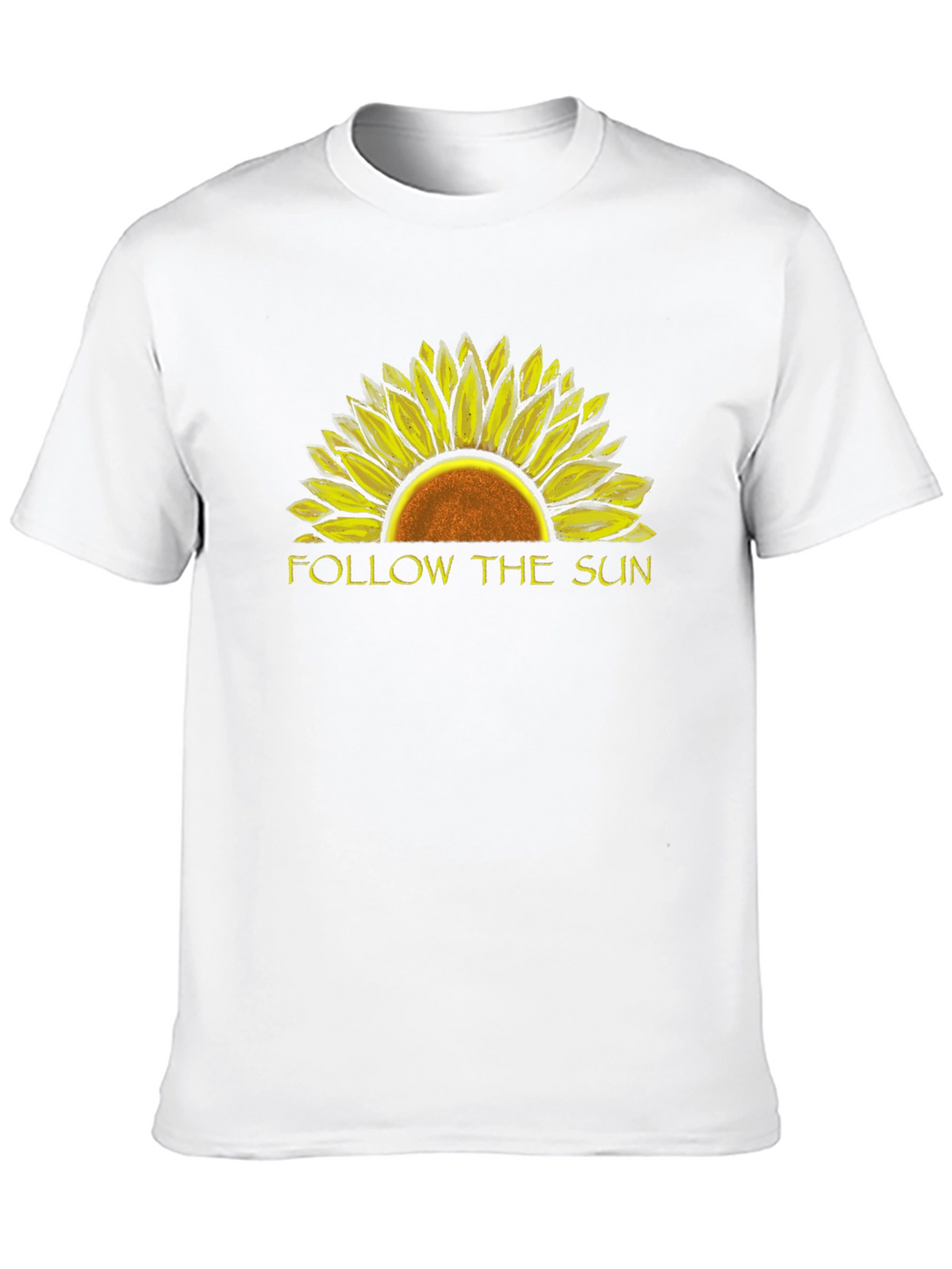 Follow The Sun Sunflower Graphic T-Shirt