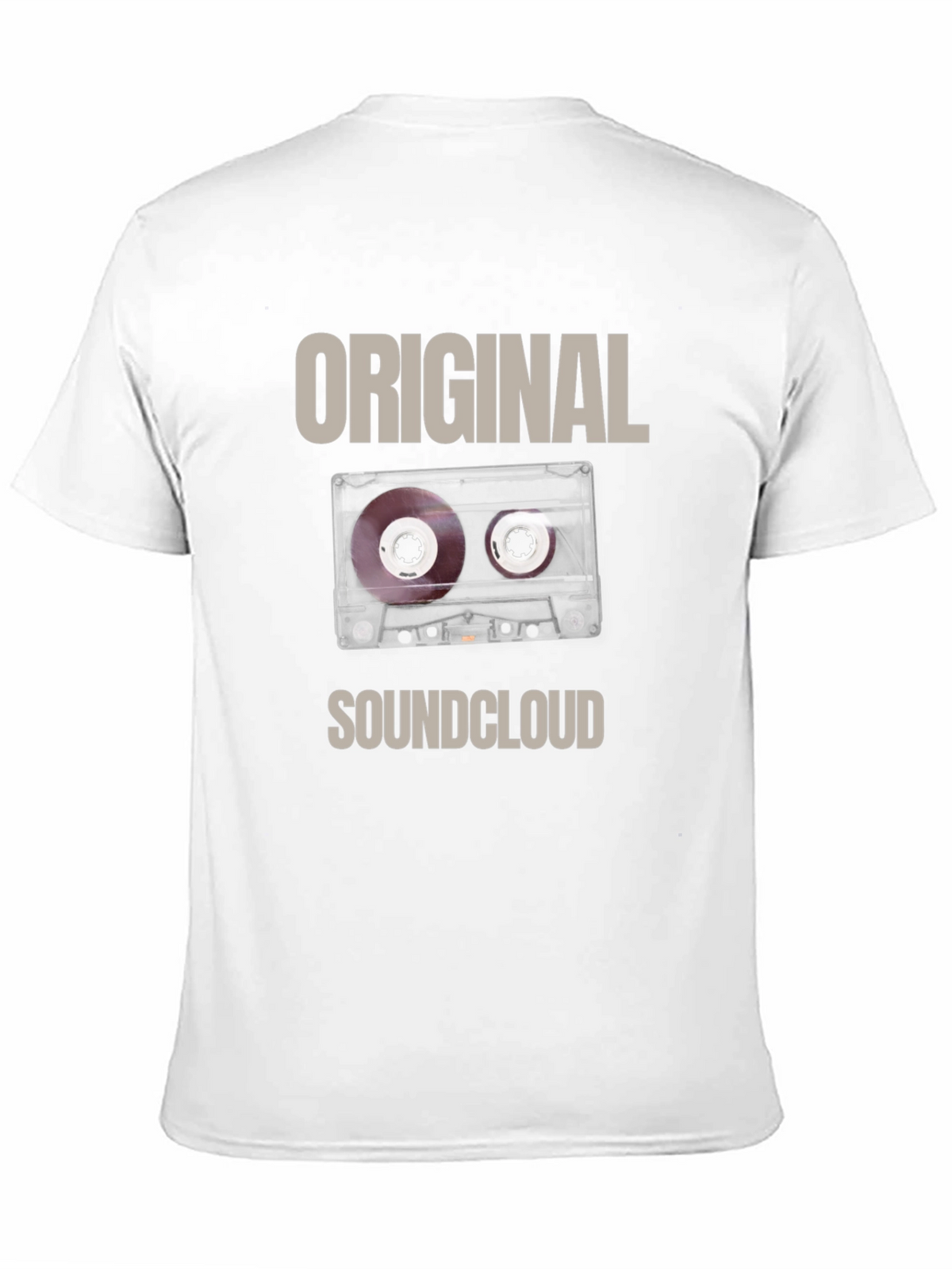 Original SoundCloud Cassette Tape Graphic T-Shirt