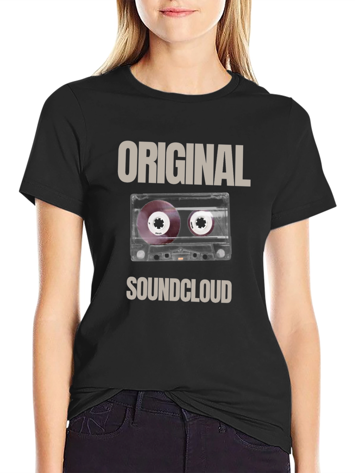 Original SoundCloud Cassette Tape Graphic T-Shirt