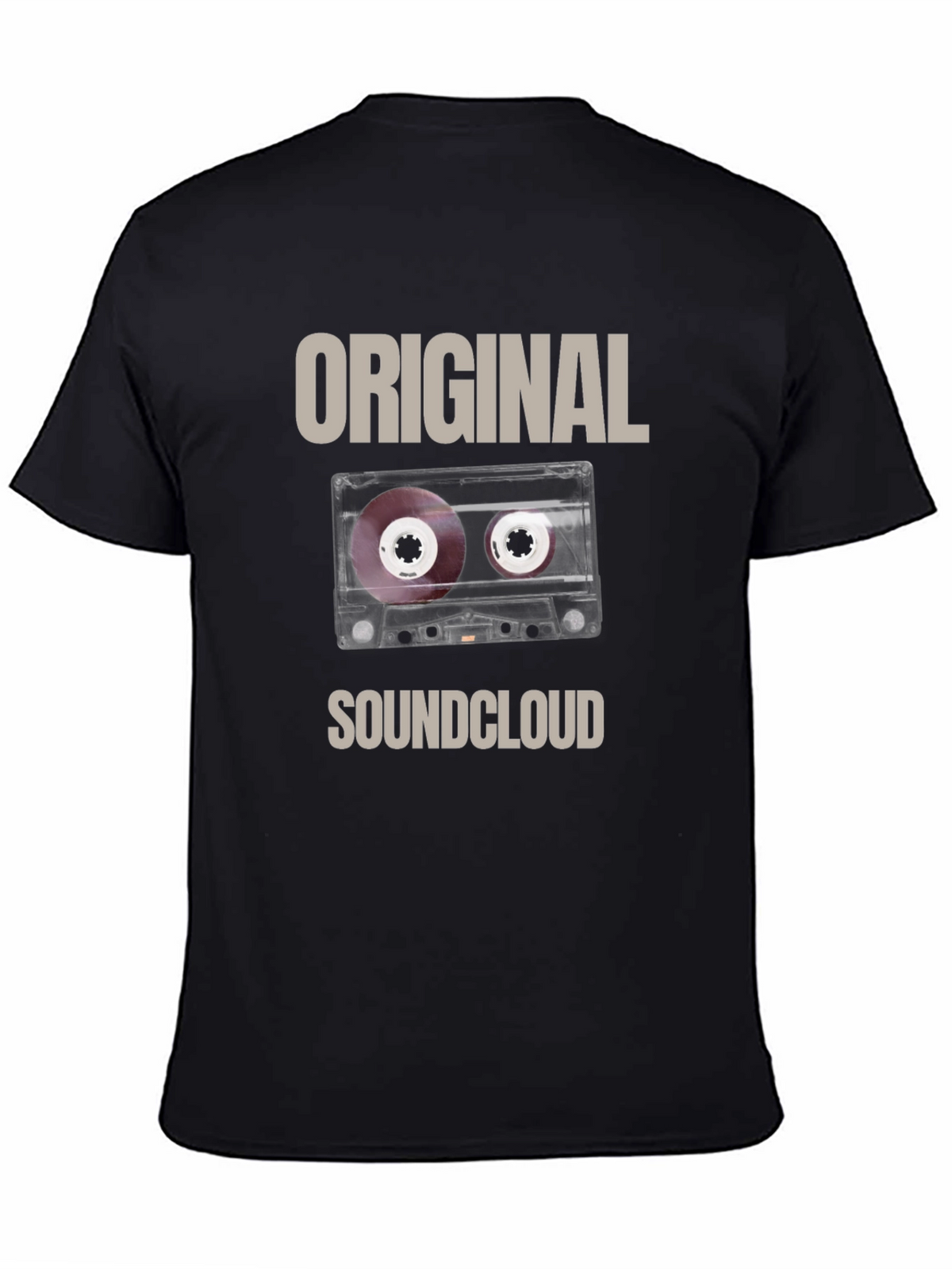 Original SoundCloud Cassette Tape Graphic T-Shirt