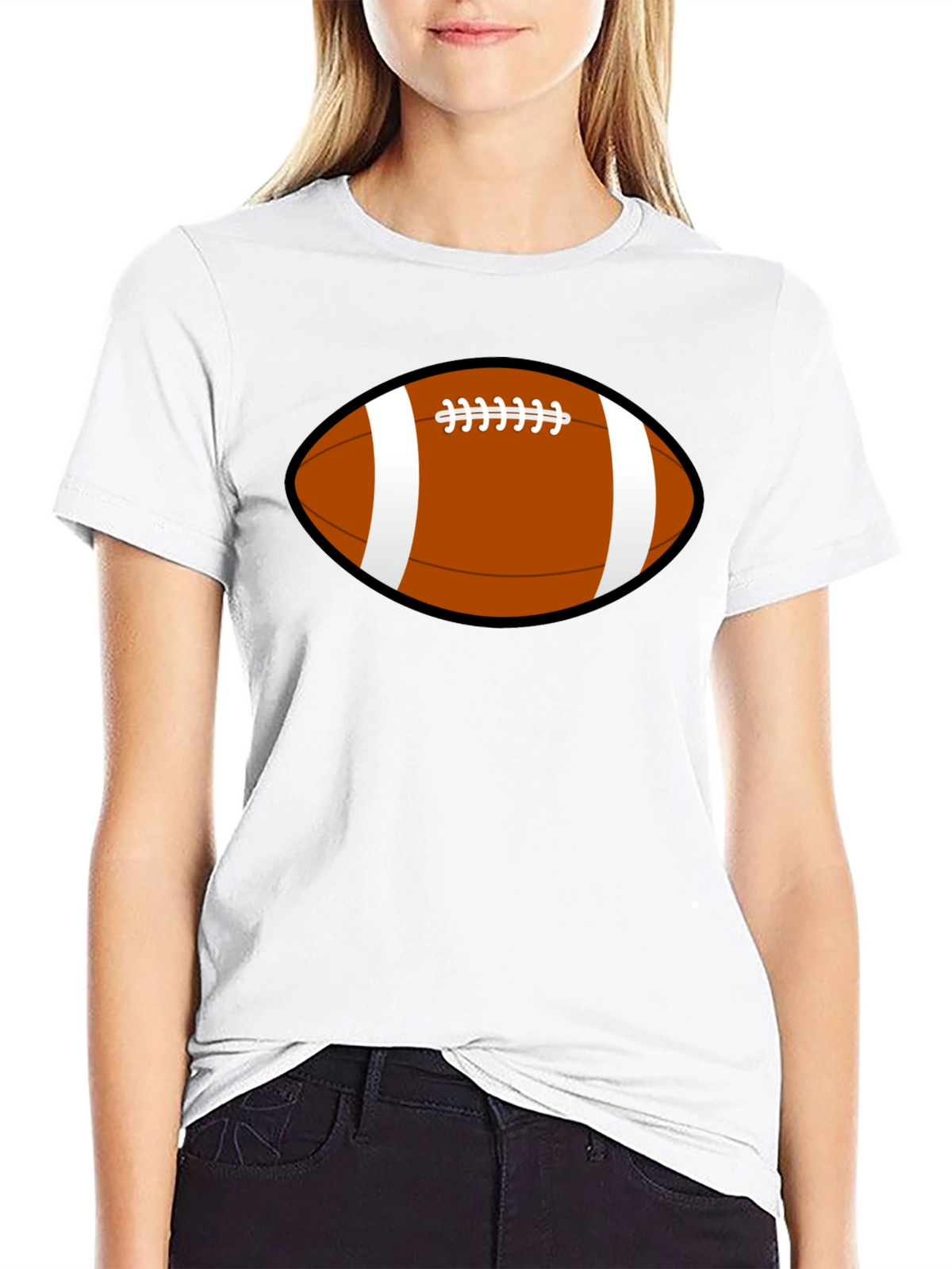 Football Graphic T-Shirt - Casual Style