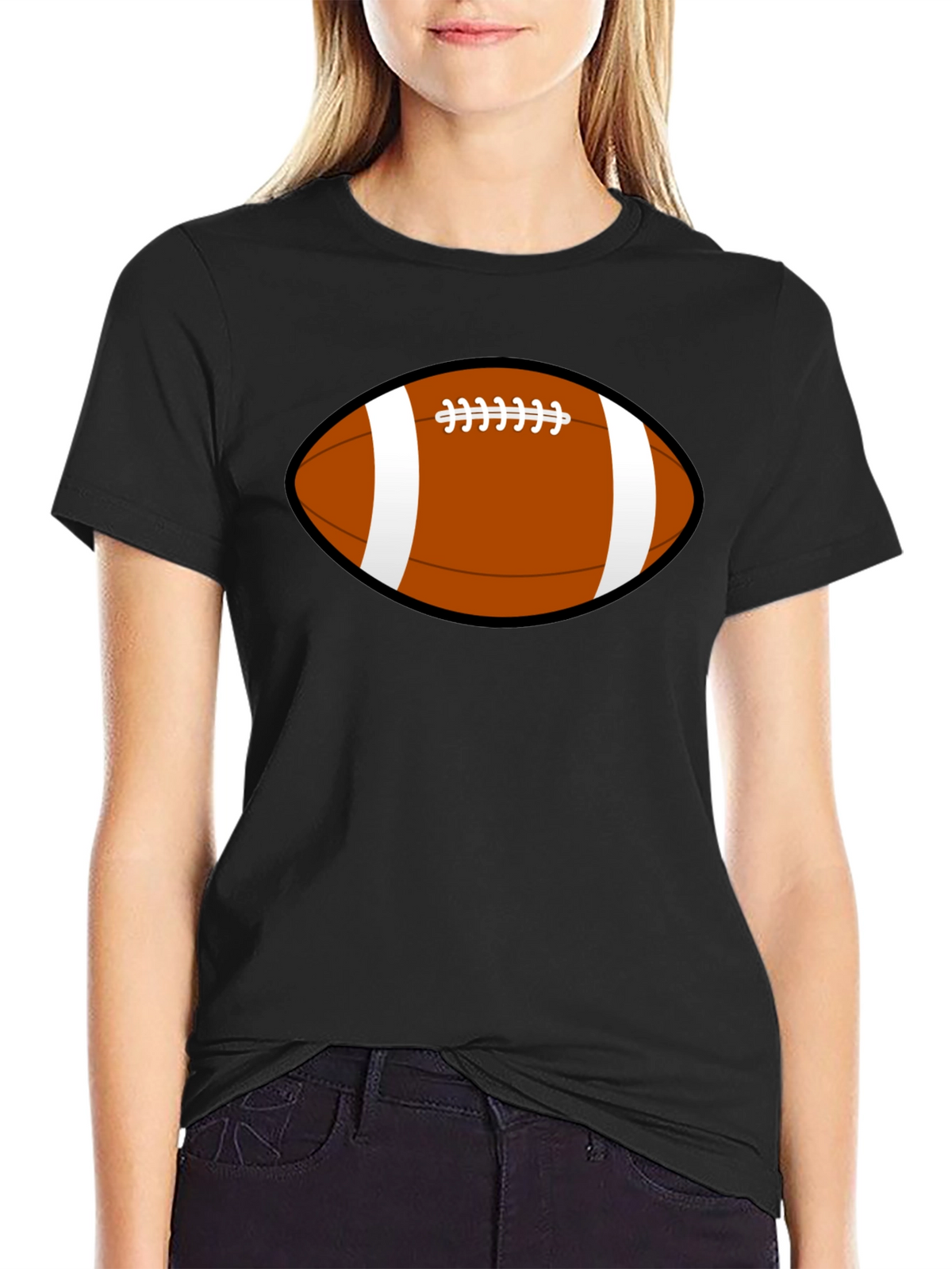 Football Graphic T-Shirt - Casual Style