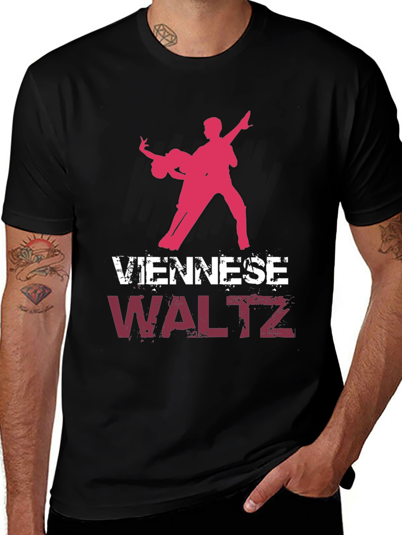 Viennese Waltz Graphic Tee - Dance Lovers Gift