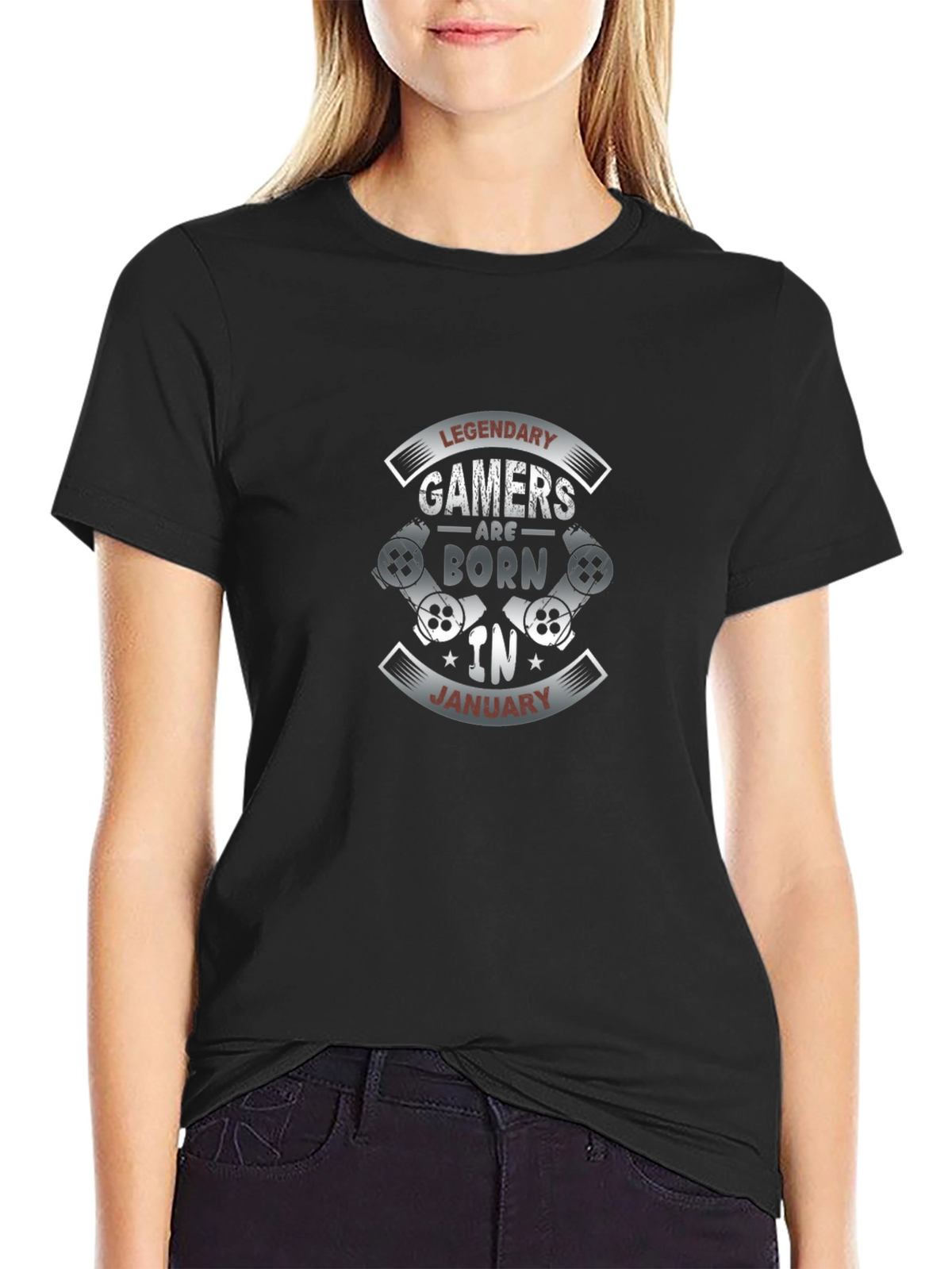 Legendary Gamers Born in January T-Shirt