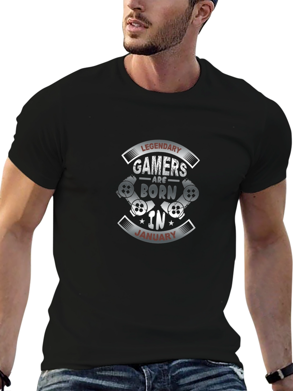 Legendary Gamers Born in January T-Shirt