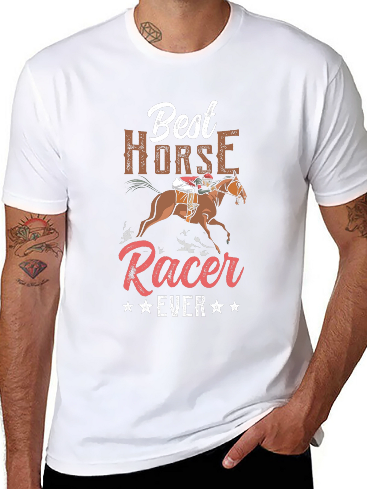 Best Horse Racer Ever T-Shirt Equestrian Tee