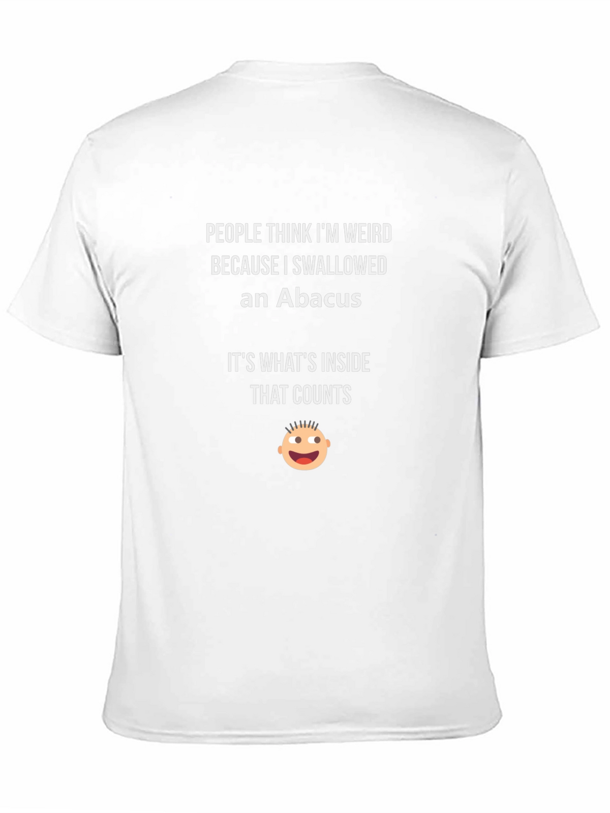 Funny Abacus T-Shirt: Its Whats Inside That Counts!