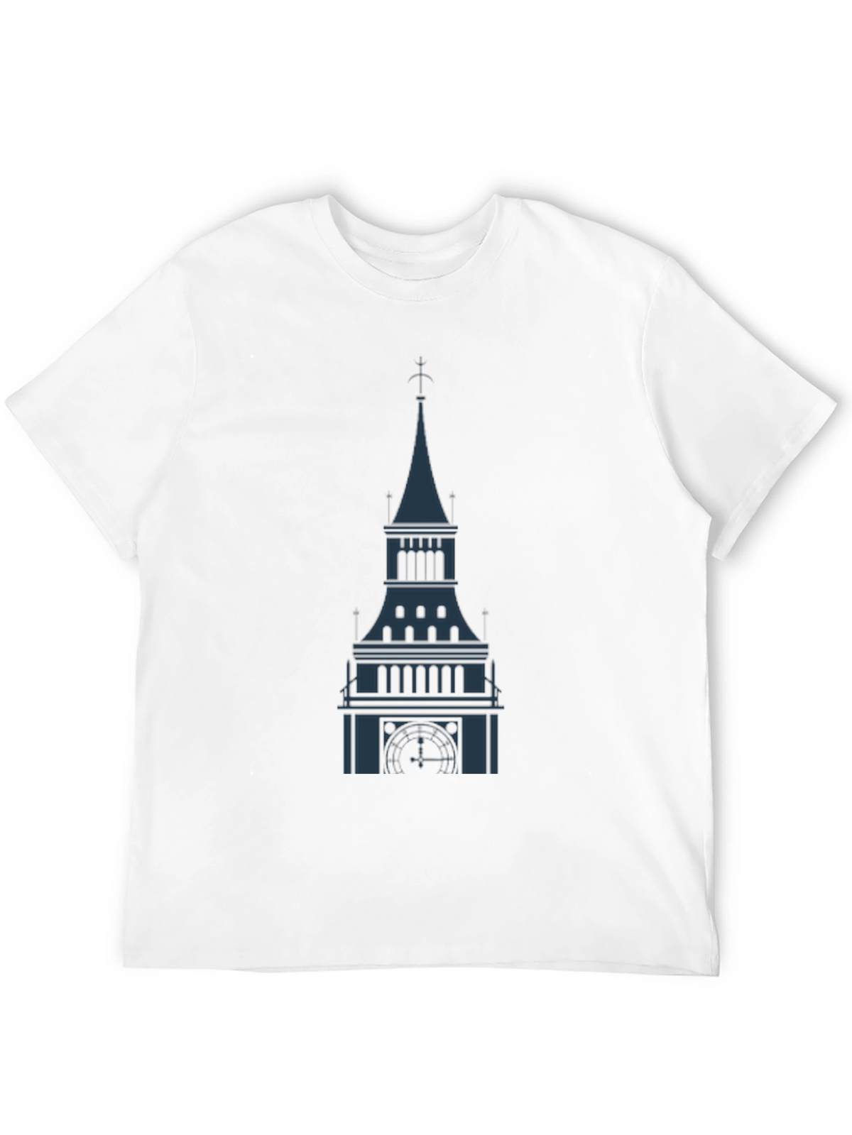 Tower Graphic Black T-Shirt