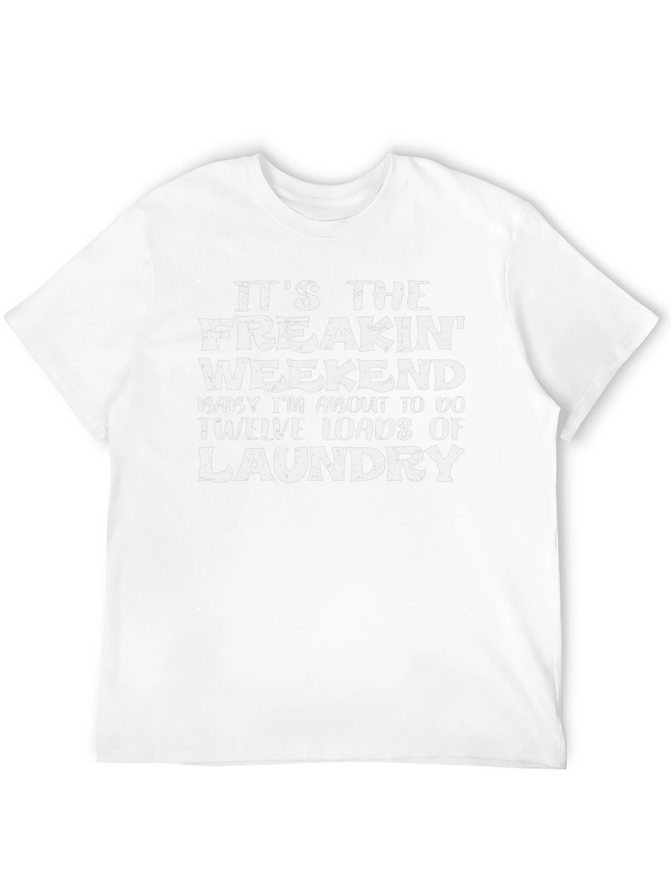 Freakin Weekend Laundry Graphic Tee