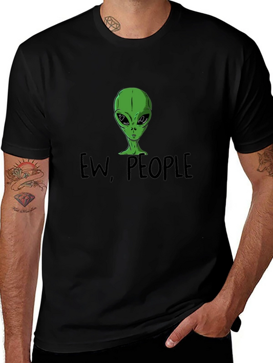 Ew People Alien Graphic Tee