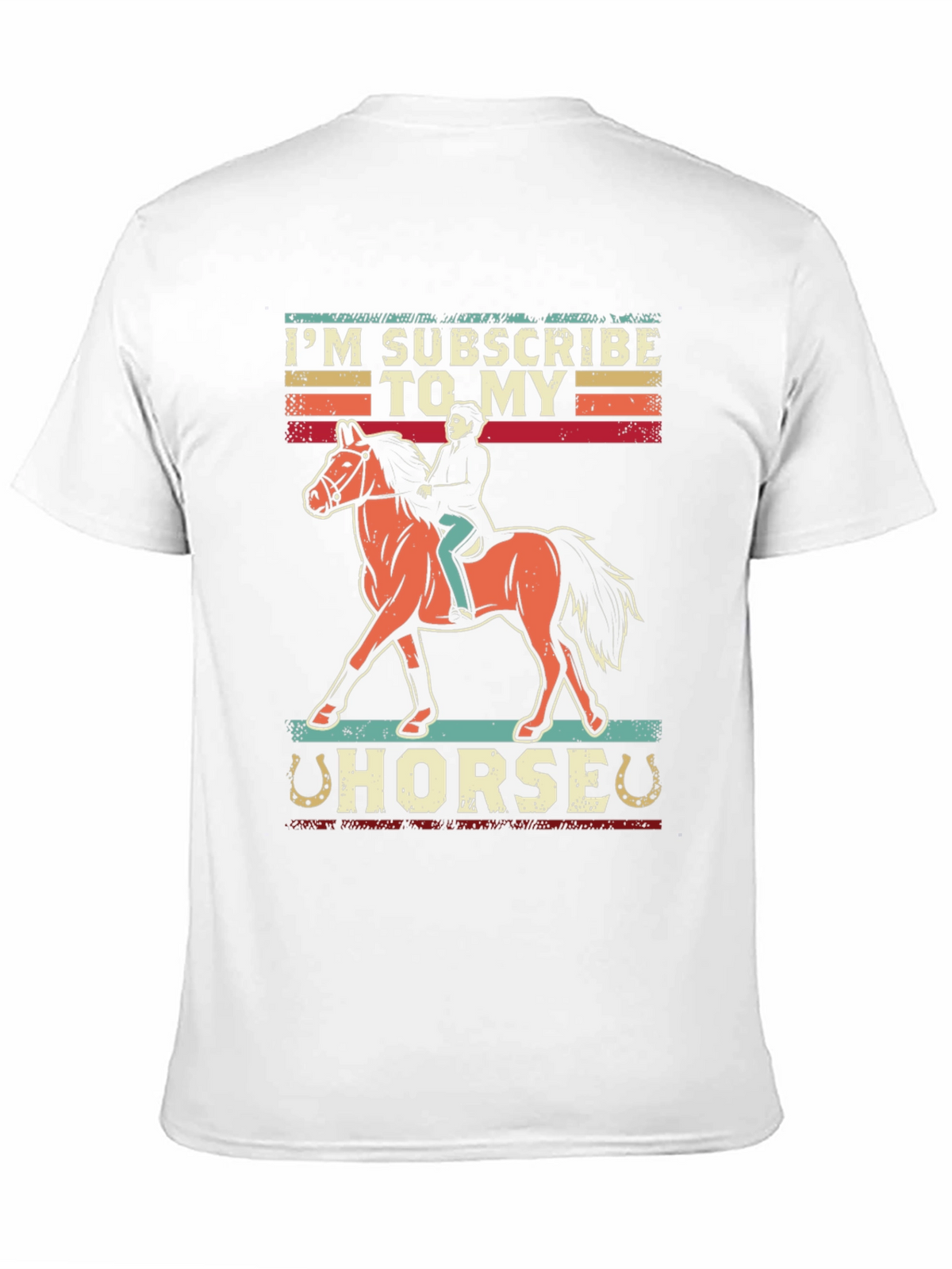 Im Subscribed To My Horse Graphic Tee