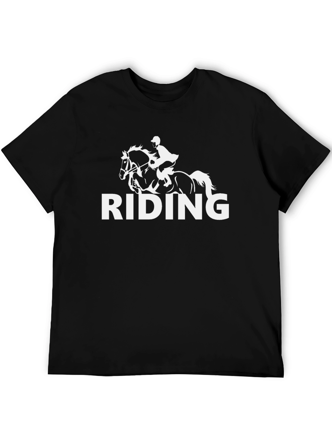 RIDING T-Shirt Horse Lover Equestrian Gift