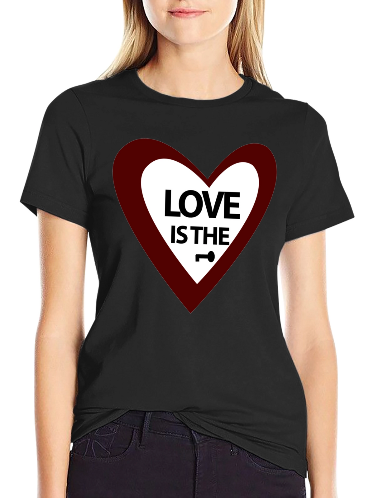Love Is The Key Graphic T-Shirt