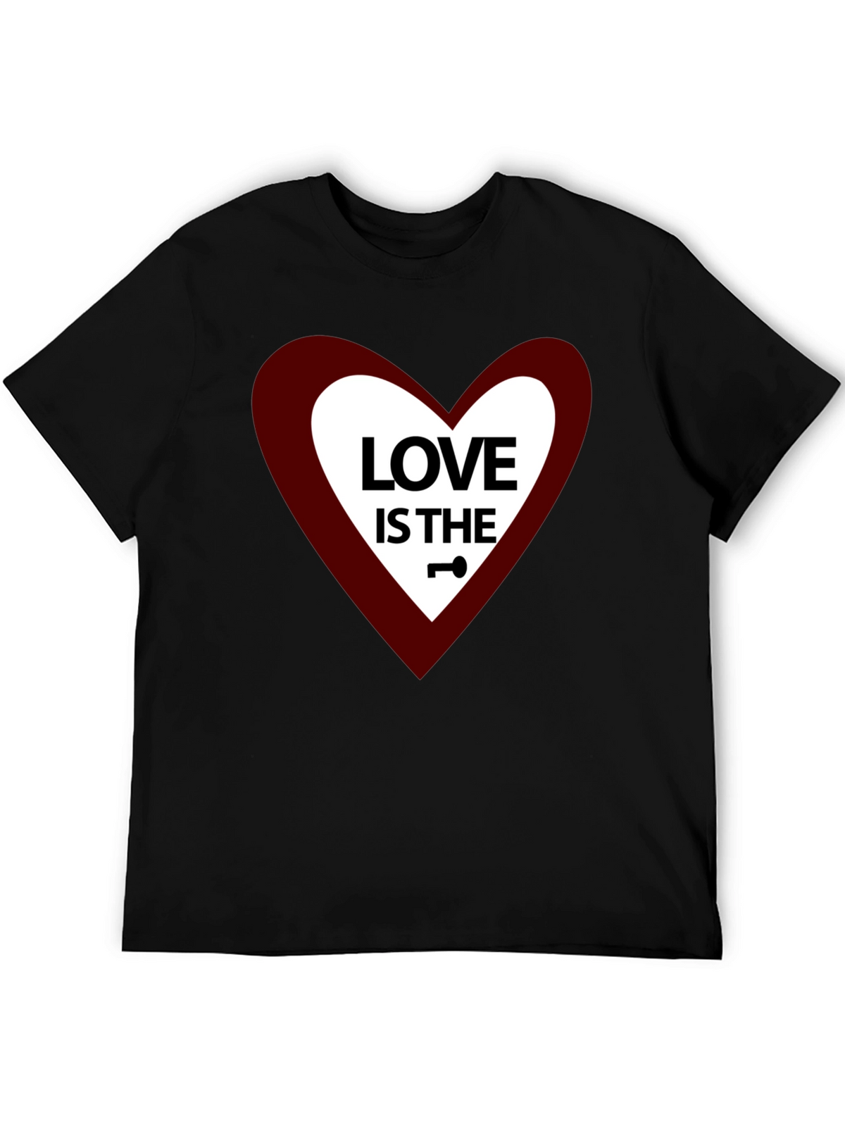 Love Is The Key Graphic T-Shirt