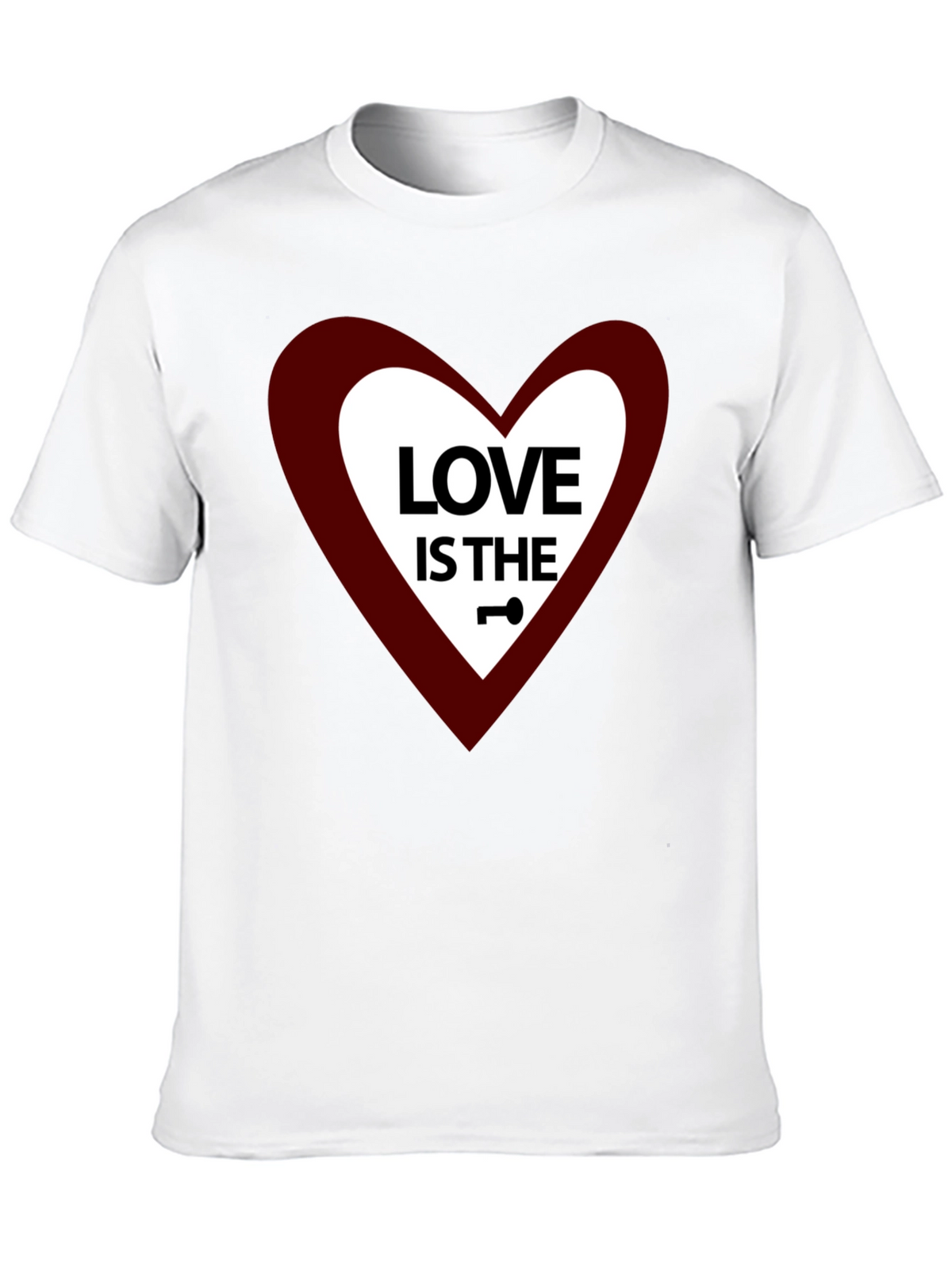 Love Is The Key Graphic T-Shirt