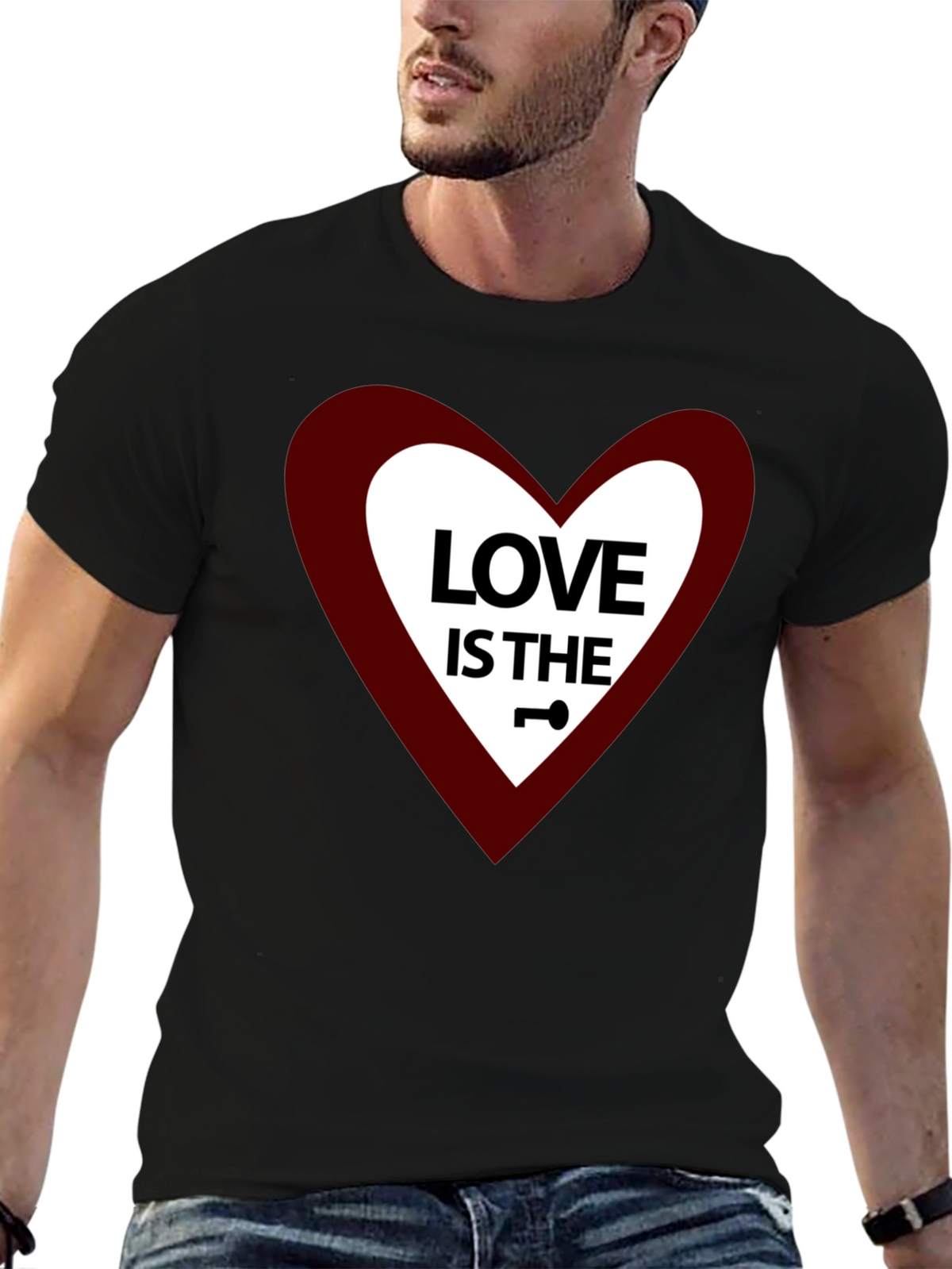 Love Is The Key Graphic T-Shirt