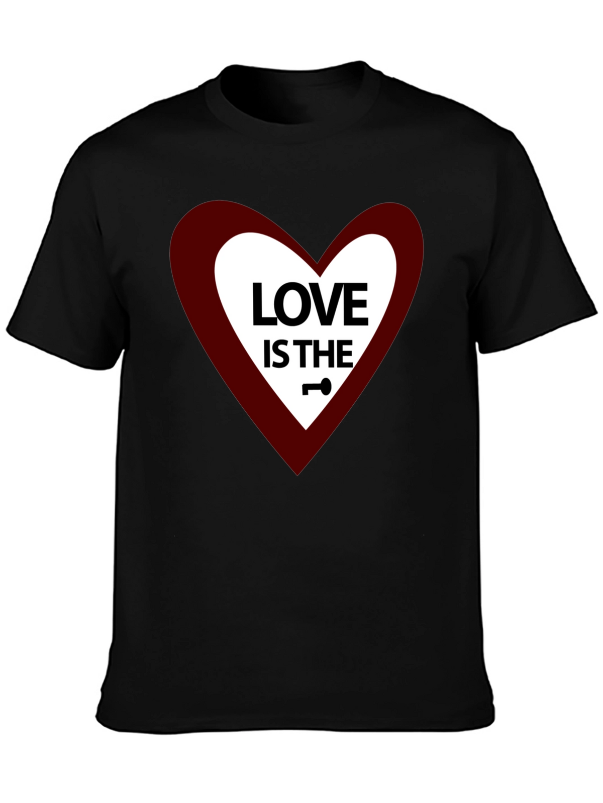Love Is The Key Graphic T-Shirt