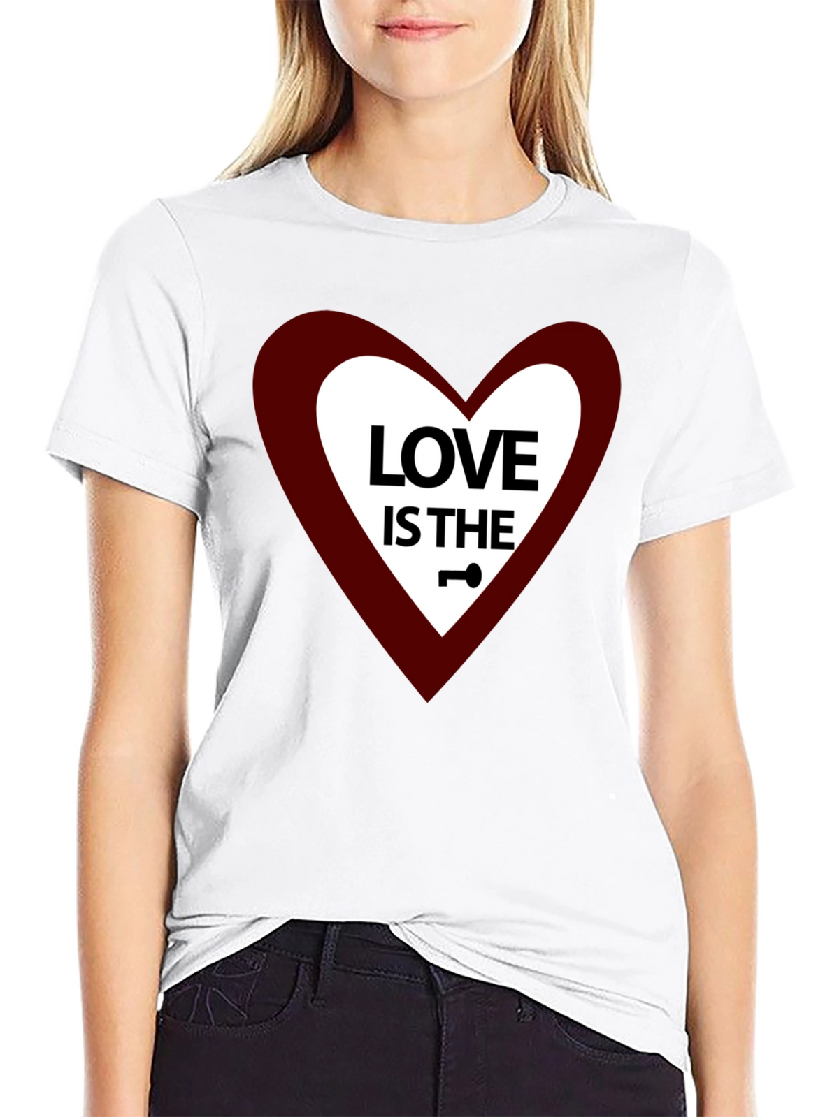 Love Is The Key Graphic T-Shirt