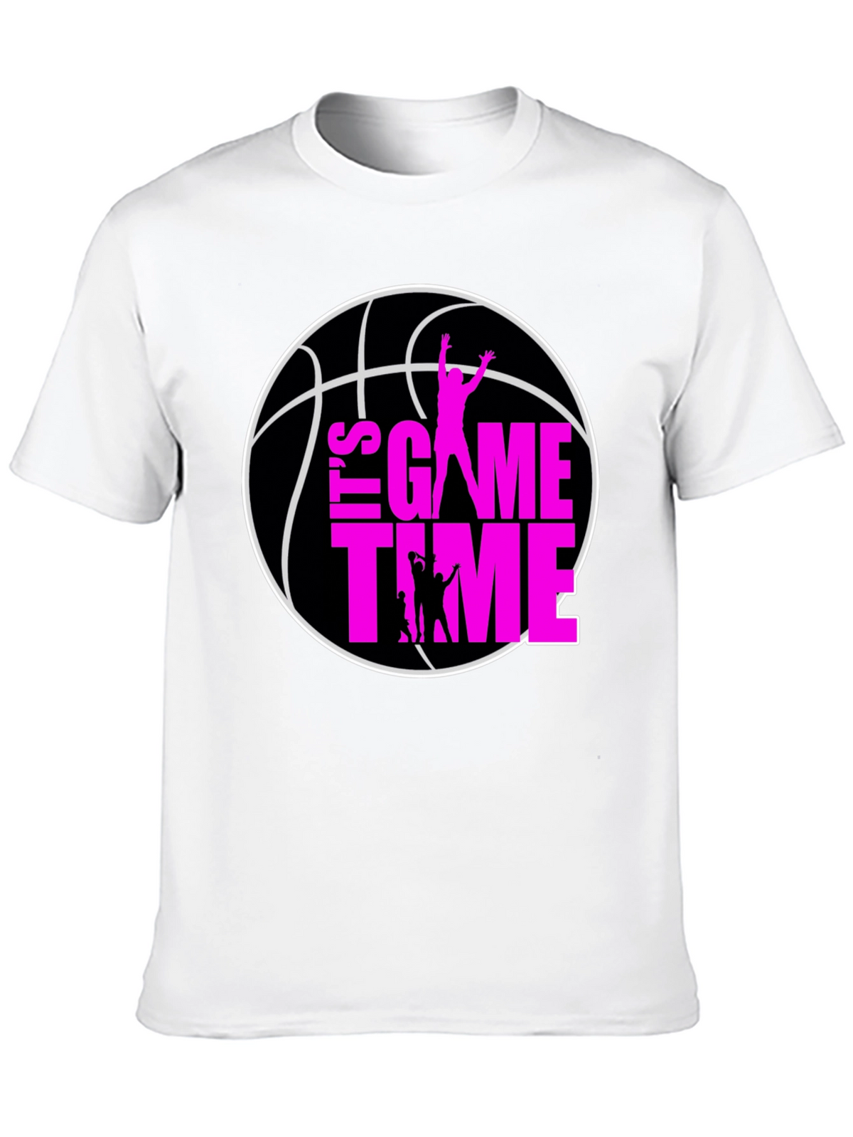 Its Game Time Basketball Graphic Tee
