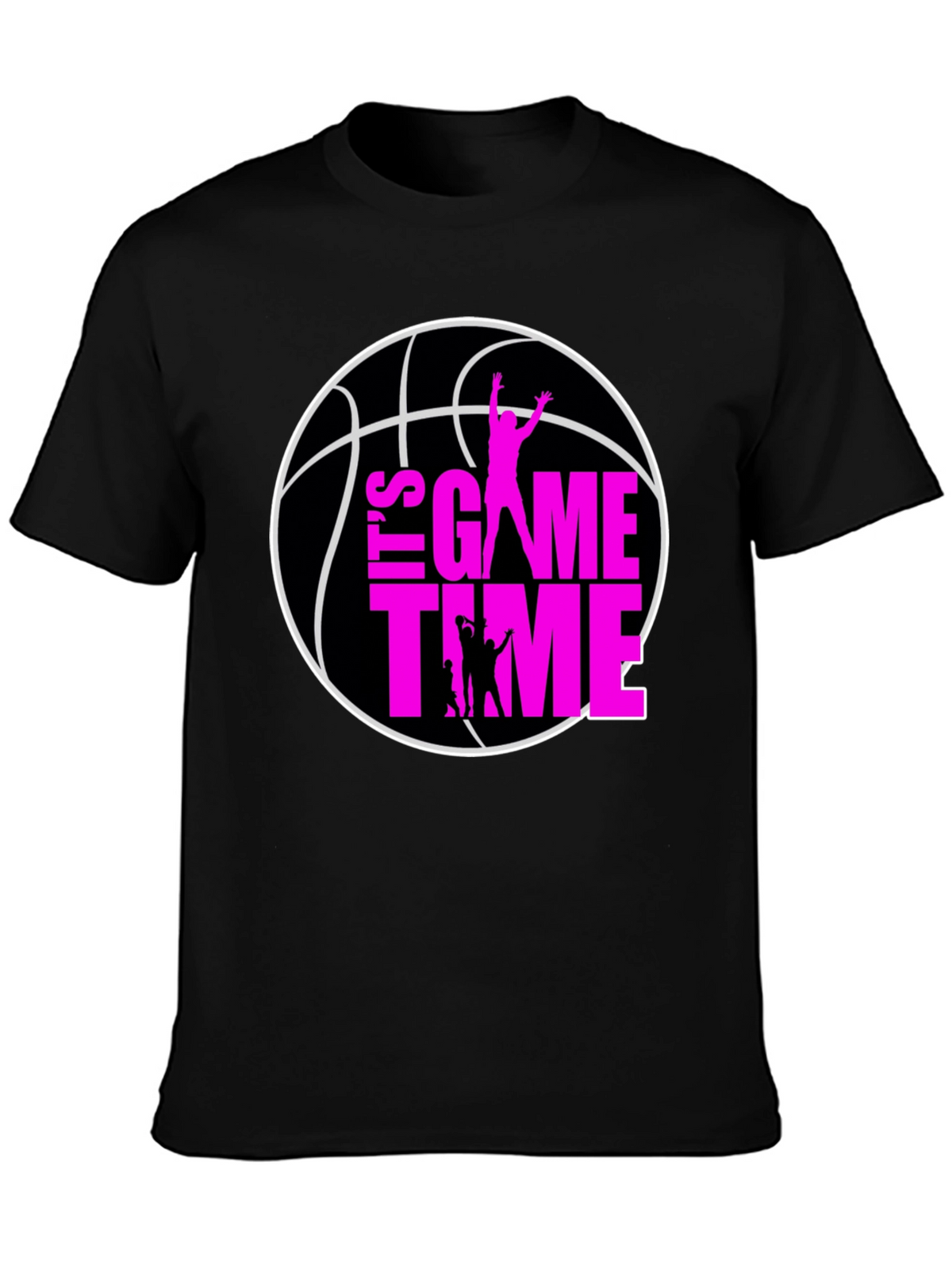Its Game Time Basketball Graphic Tee