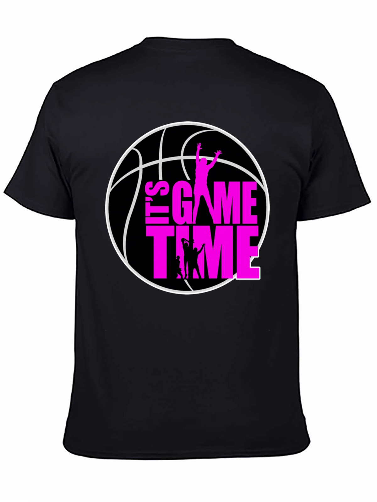Its Game Time Basketball Graphic Tee