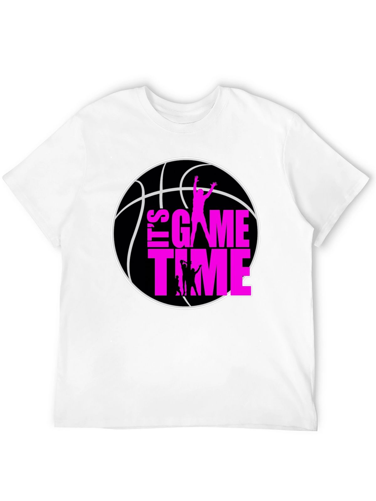 Its Game Time Basketball Graphic Tee
