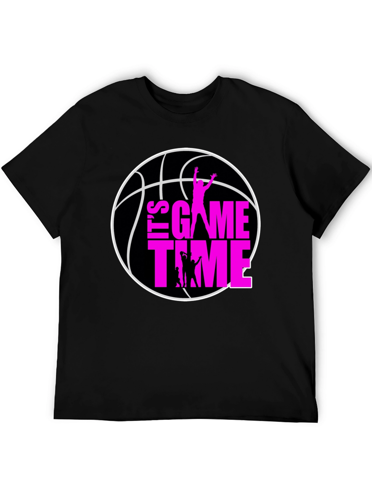 Its Game Time Basketball Graphic Tee