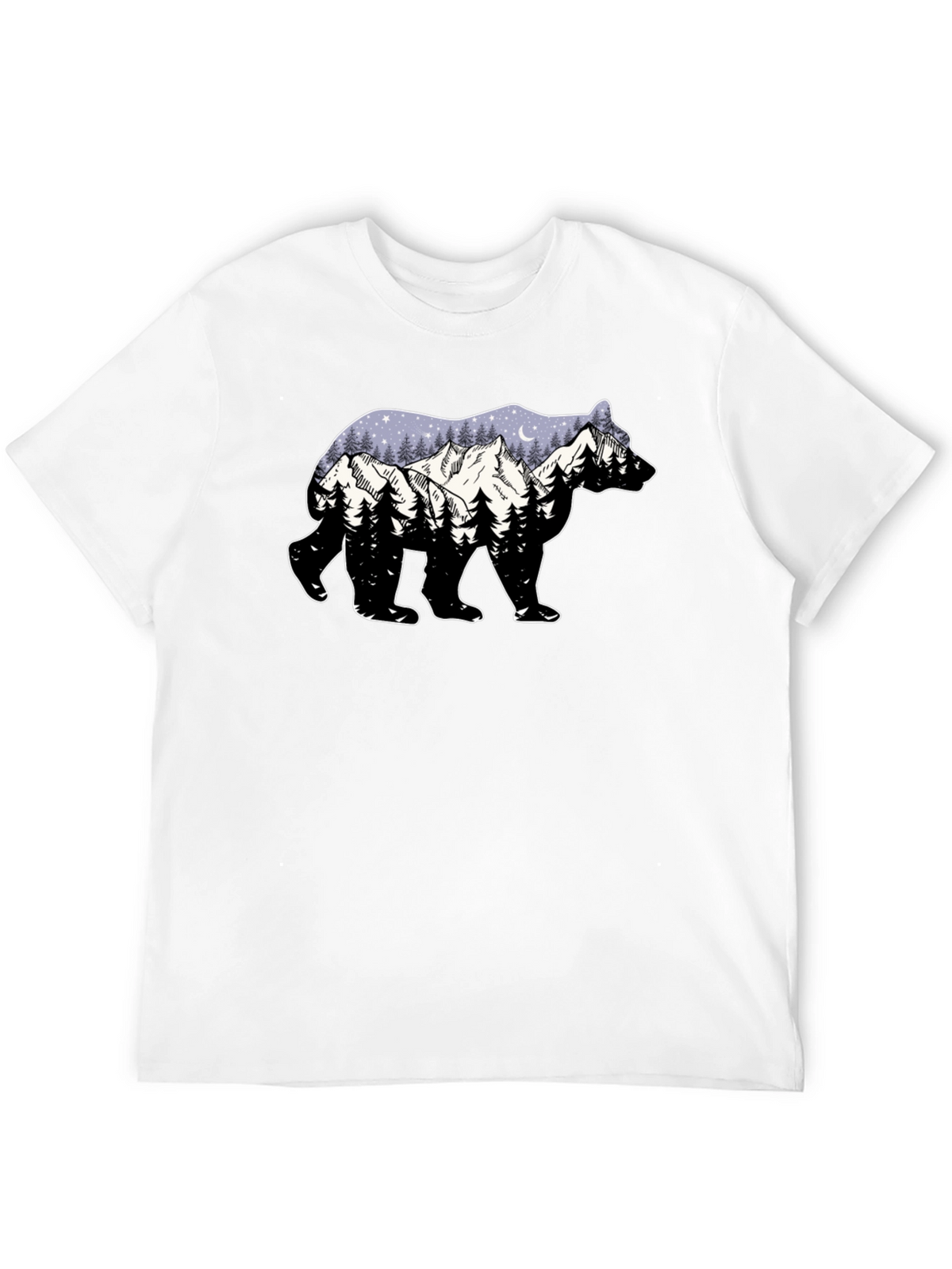 Bear Mountain Forest Graphic Tee